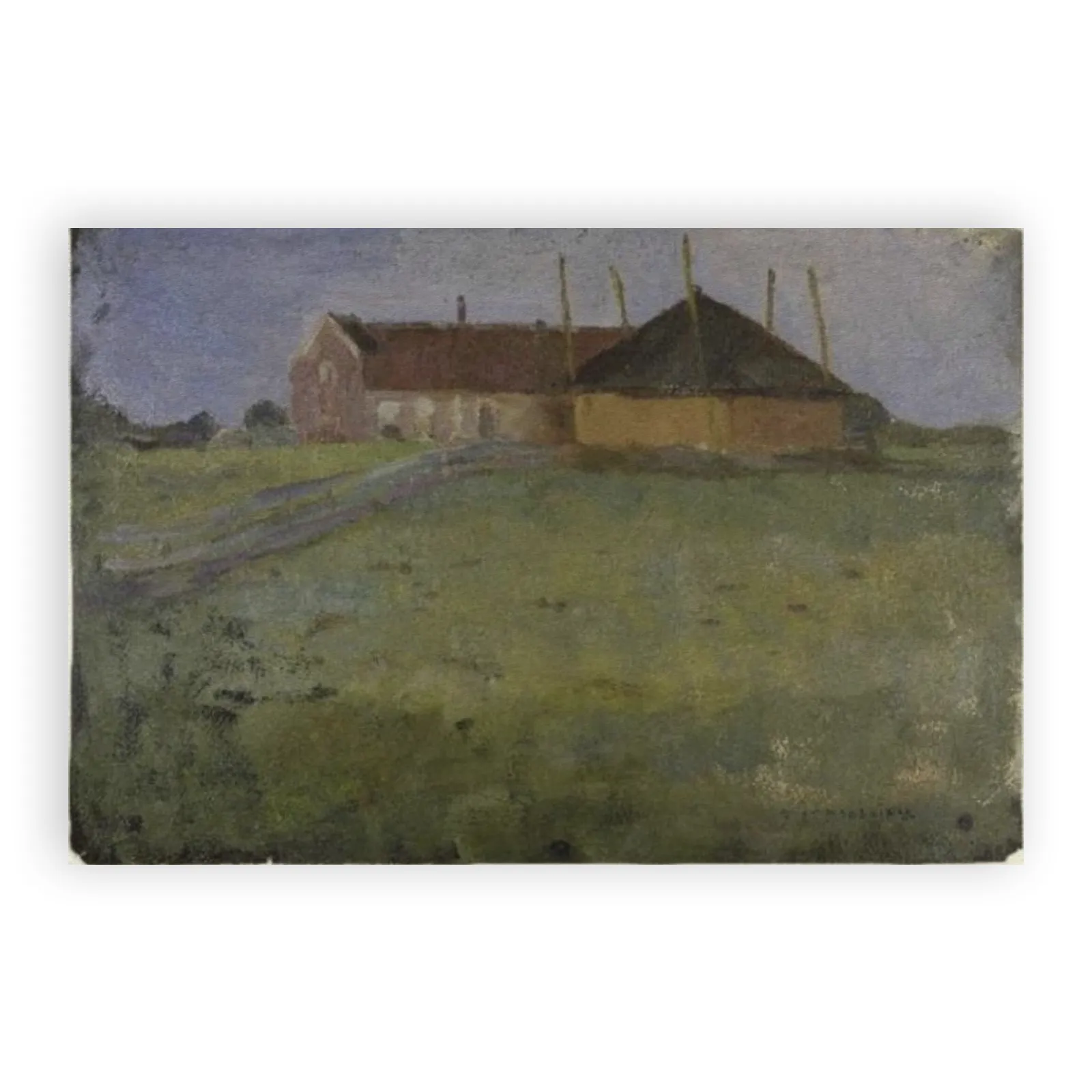 Farmhouse with Haystack by Piet Mondrian - view 6 thumbnail