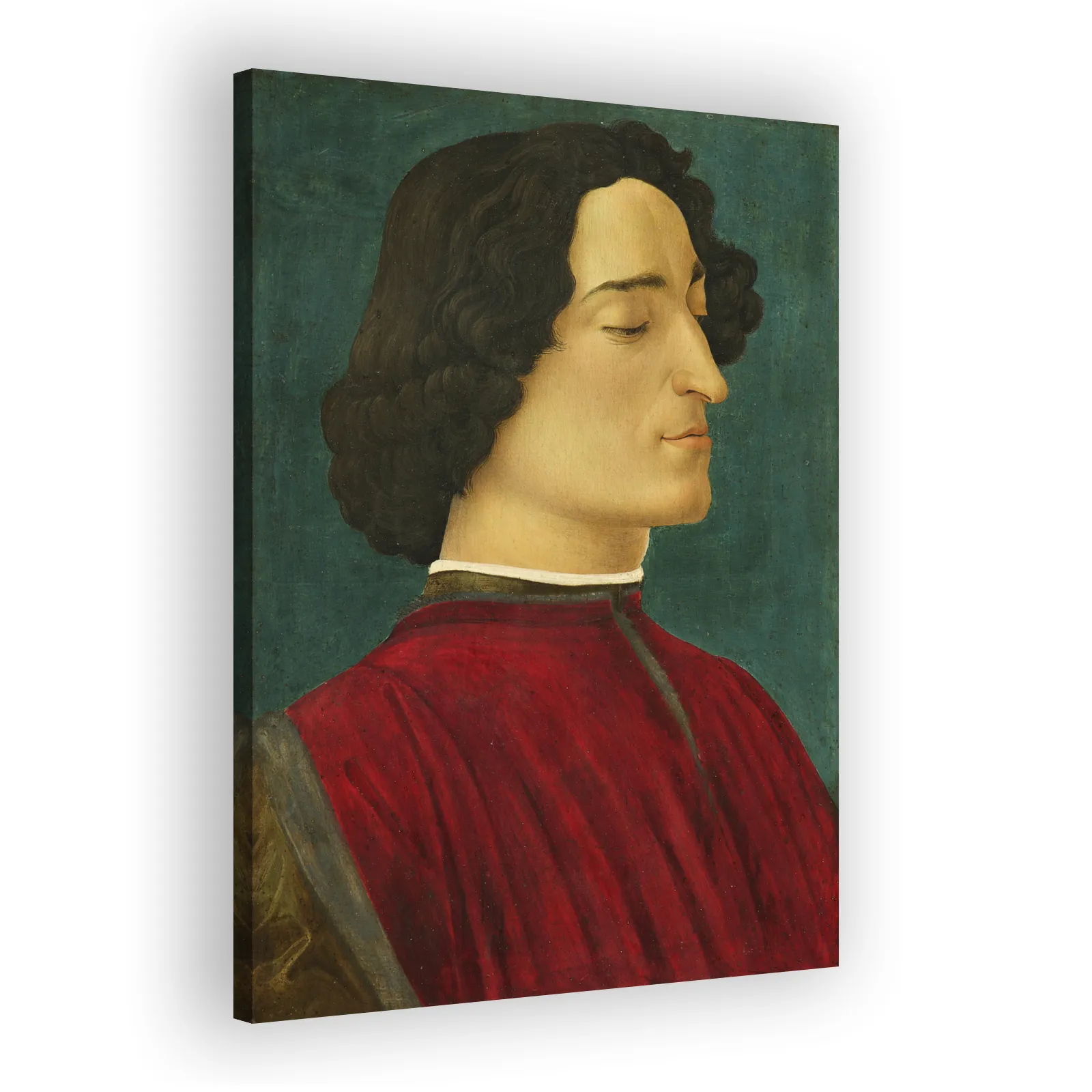 Portrait of Giuliano de' Medici by Sandro Botticelli - view 2 thumbnail