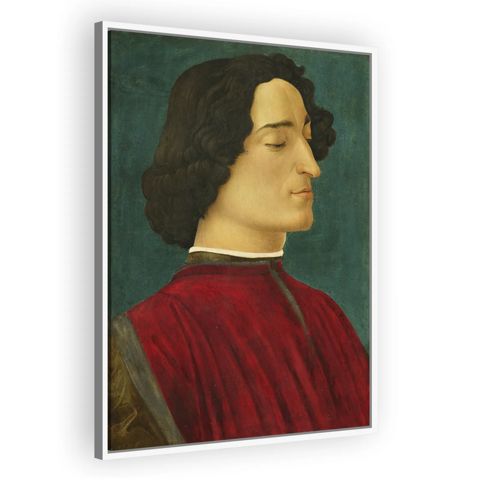 Portrait of Giuliano de' Medici by Sandro Botticelli - view 5 thumbnail