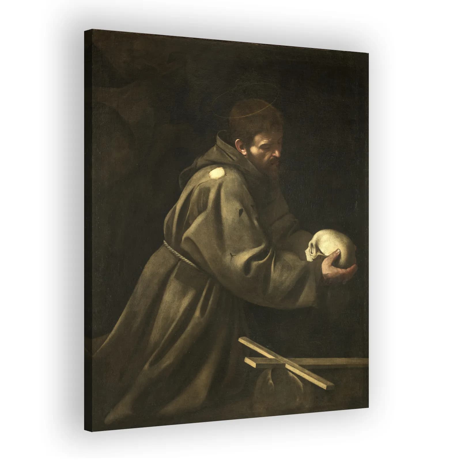 Saint Francis in Meditation by Caravaggio - view 2 thumbnail