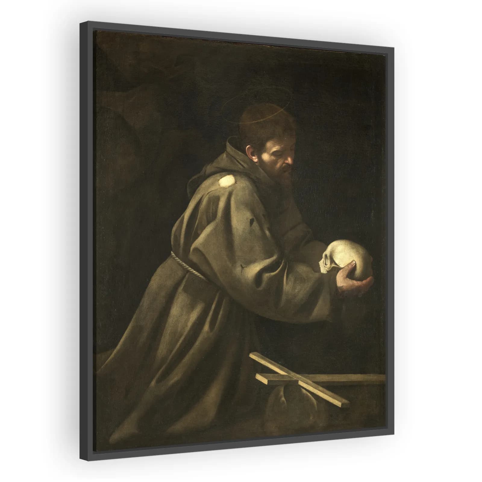Saint Francis in Meditation by Caravaggio