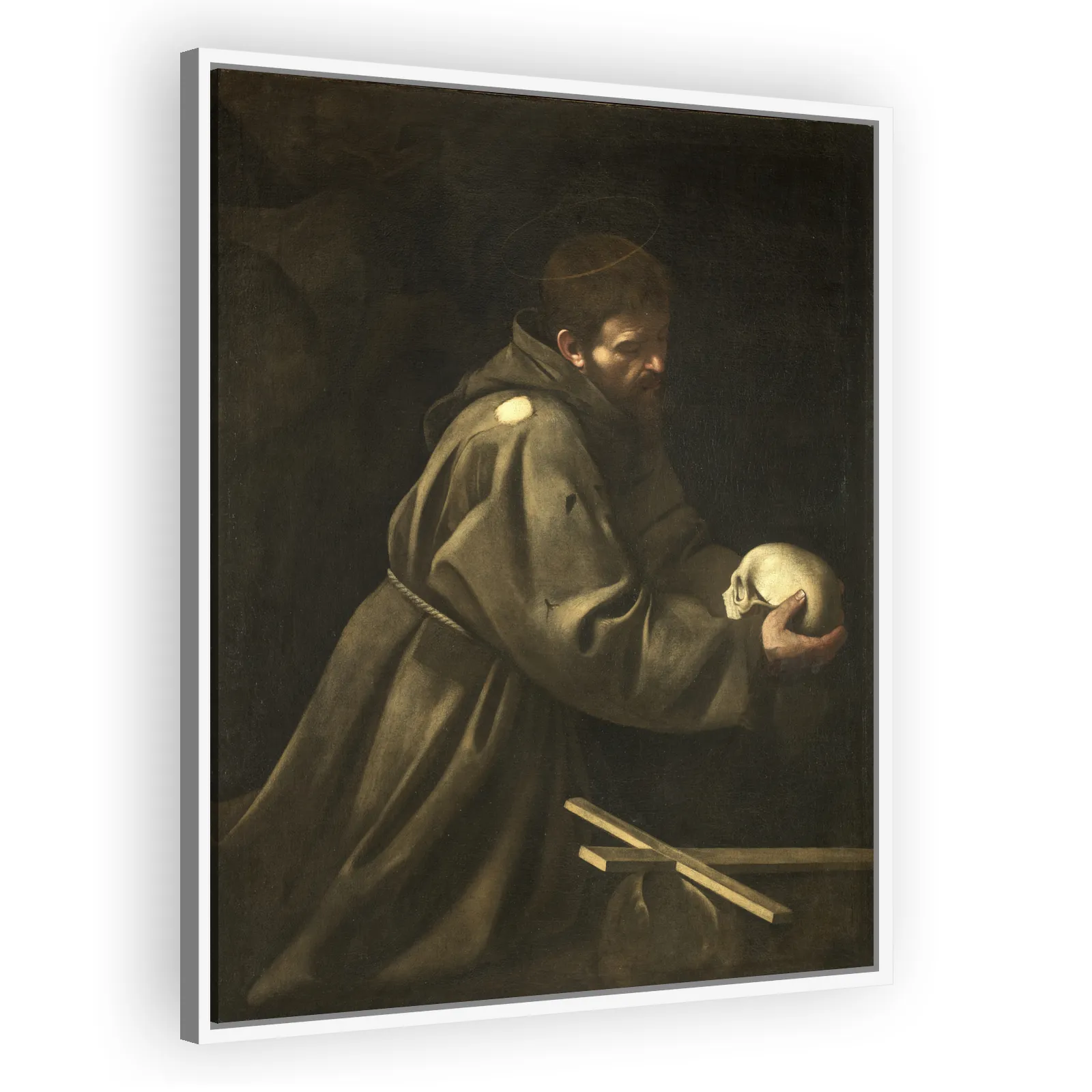 Saint Francis in Meditation by Caravaggio - view 5 thumbnail
