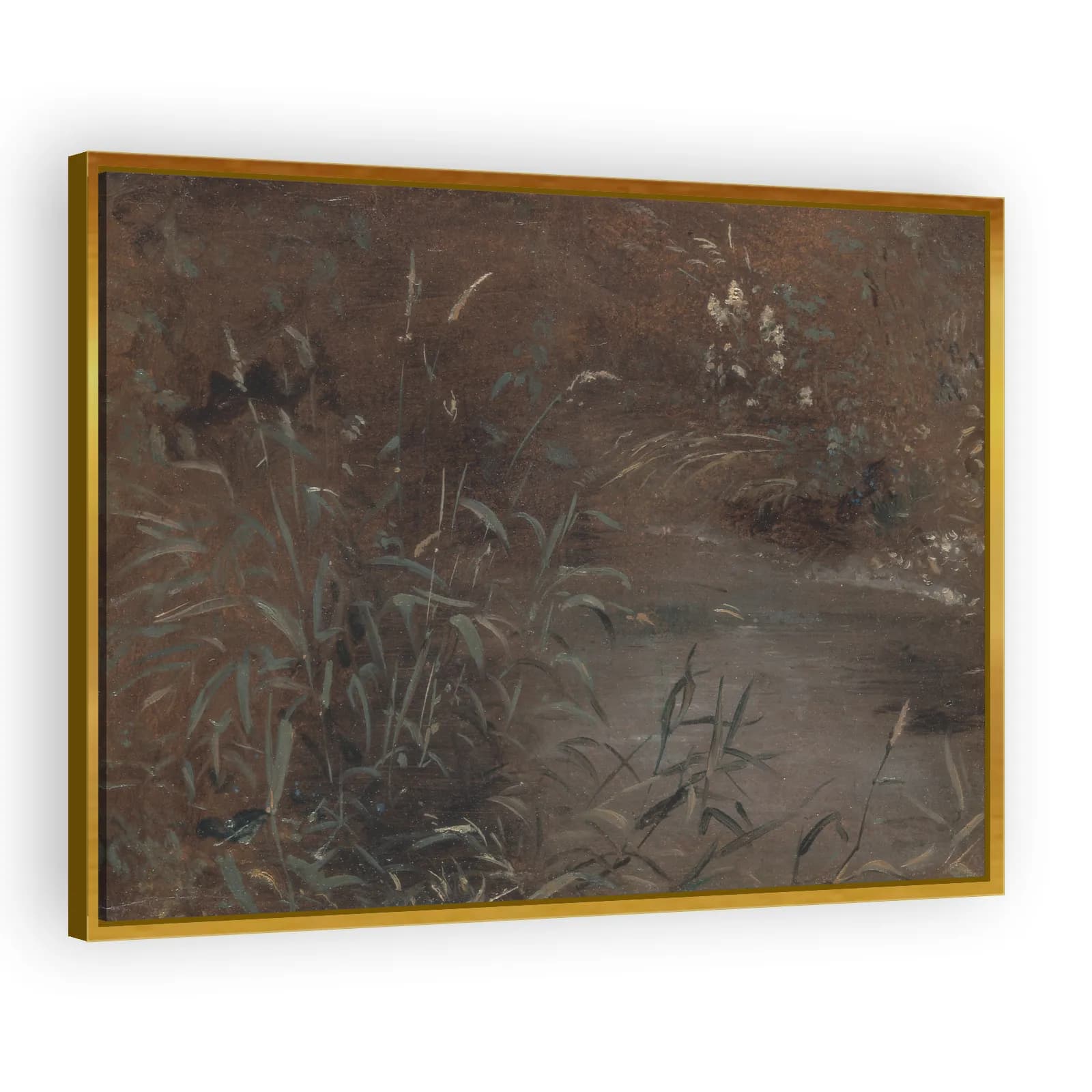 Rushes by a Pool by John Constable - view 3 thumbnail