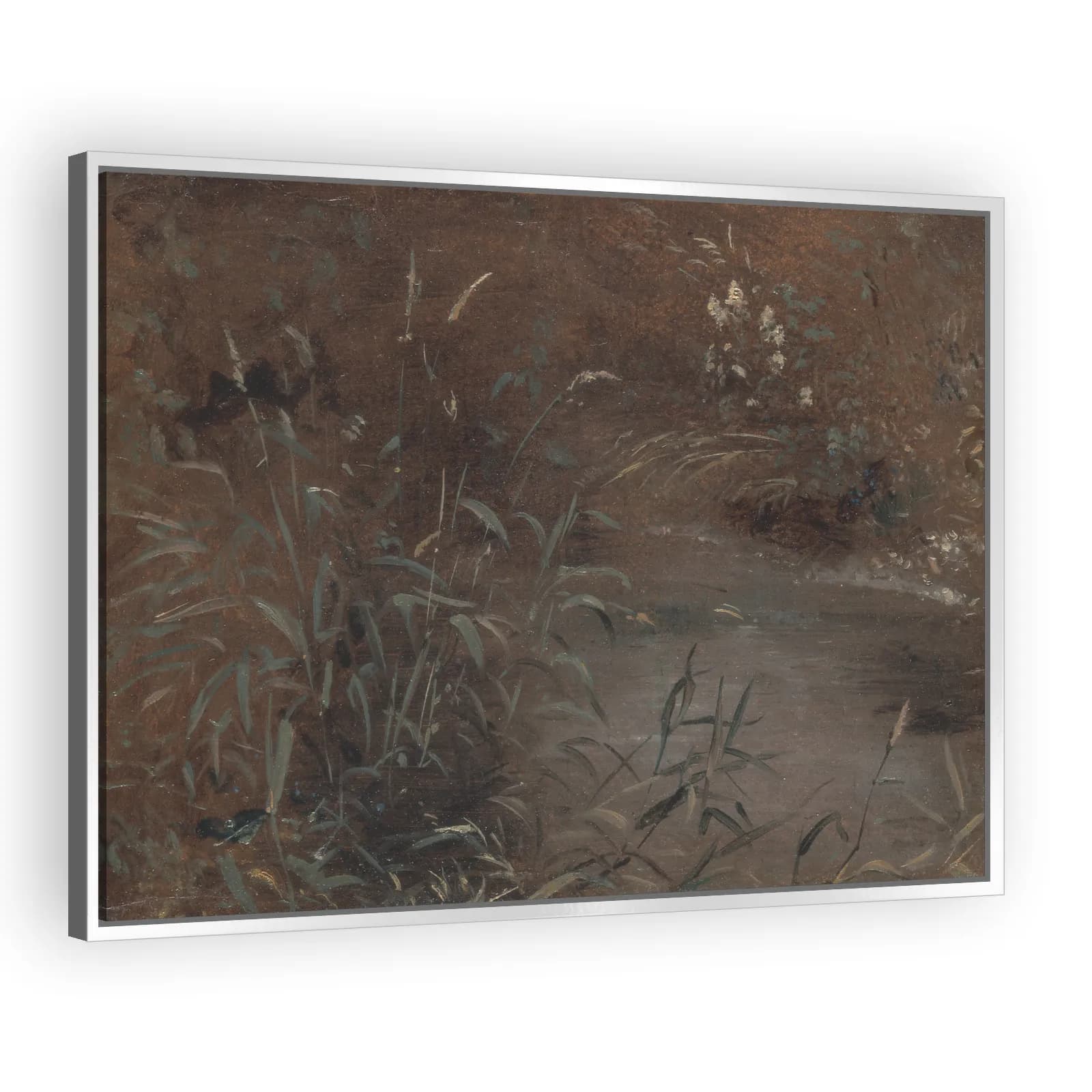 Rushes by a Pool by John Constable - view 4 thumbnail