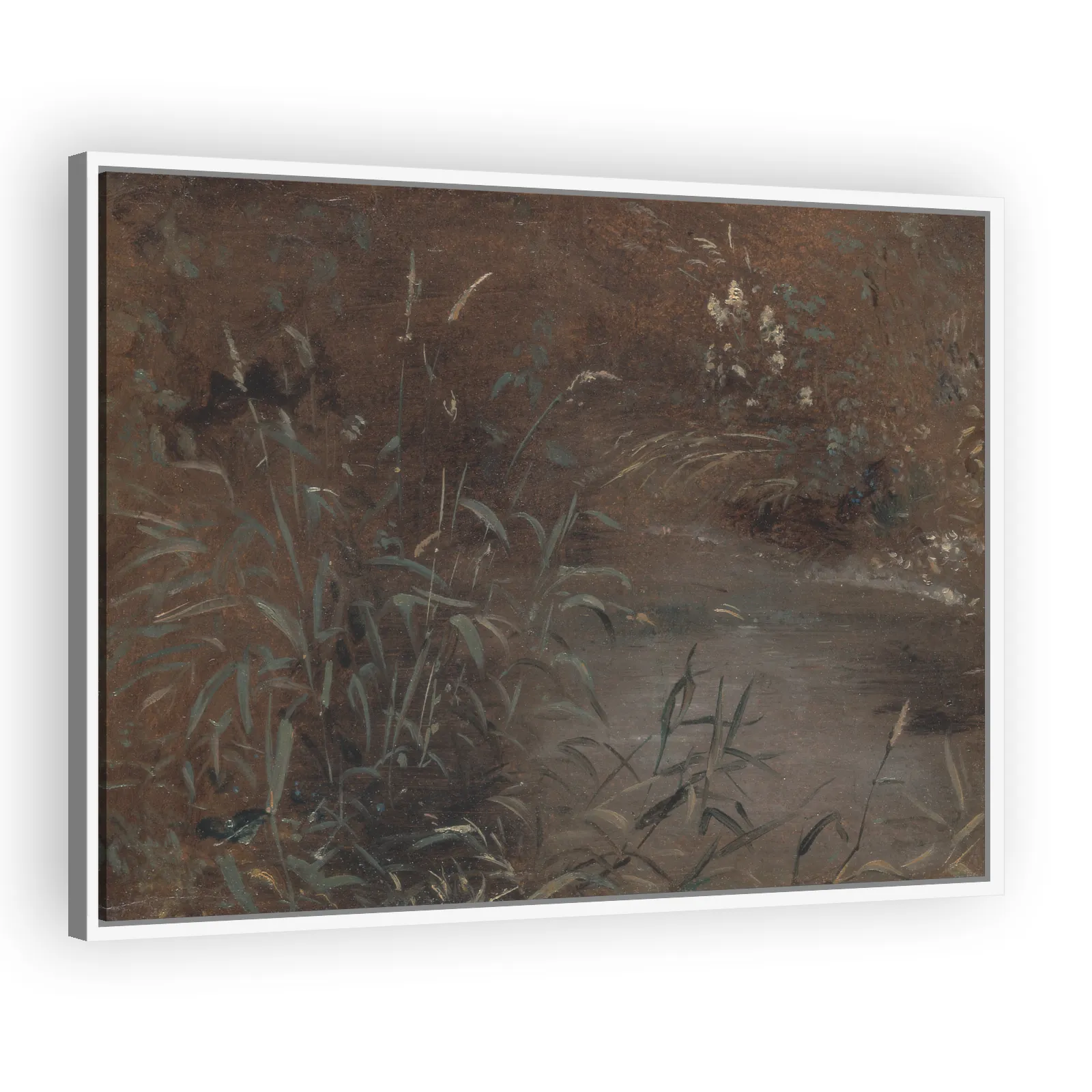 Rushes by a Pool by John Constable - view 5 thumbnail