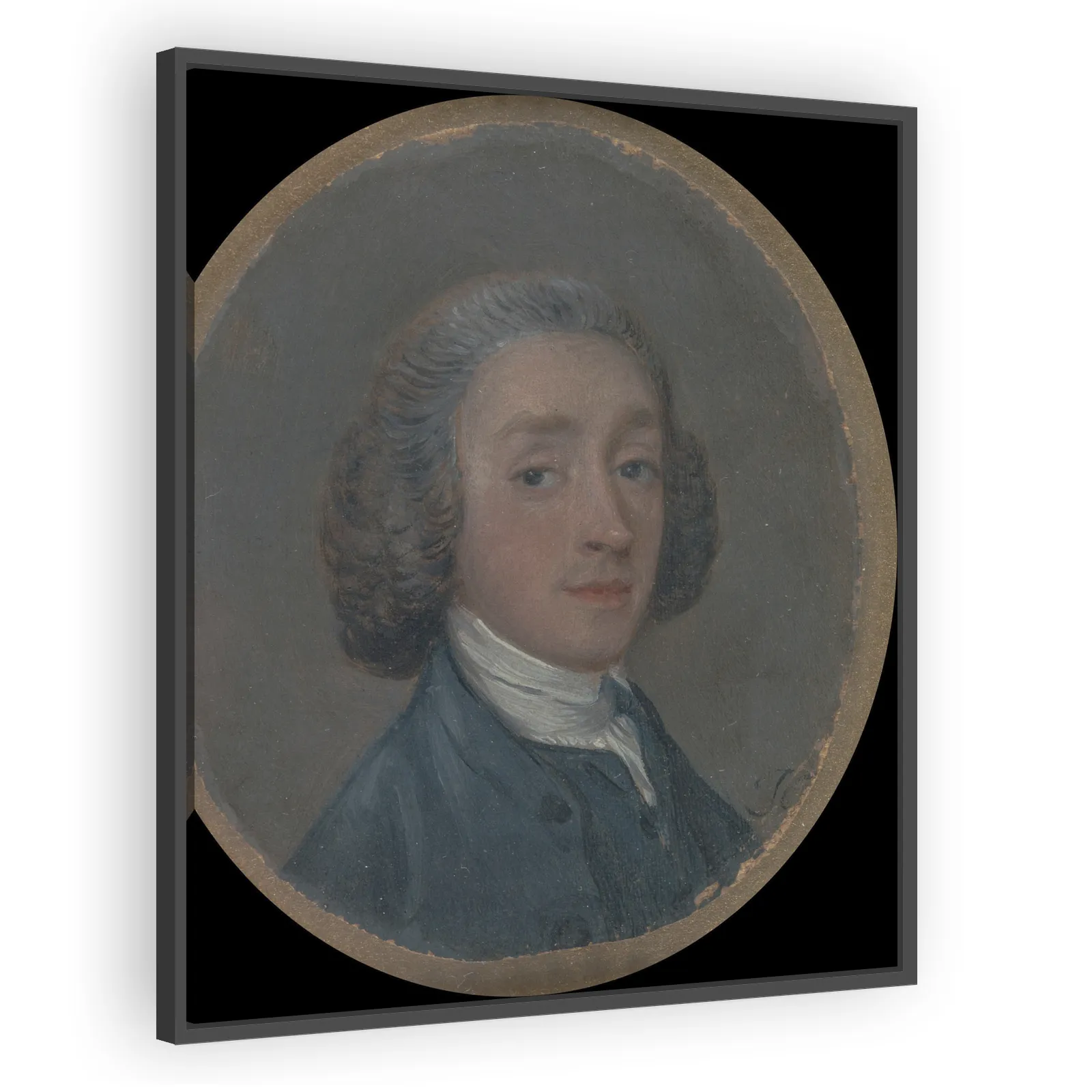 Portrait of a Young Man with Powdered Hair by Thomas Gainsborough