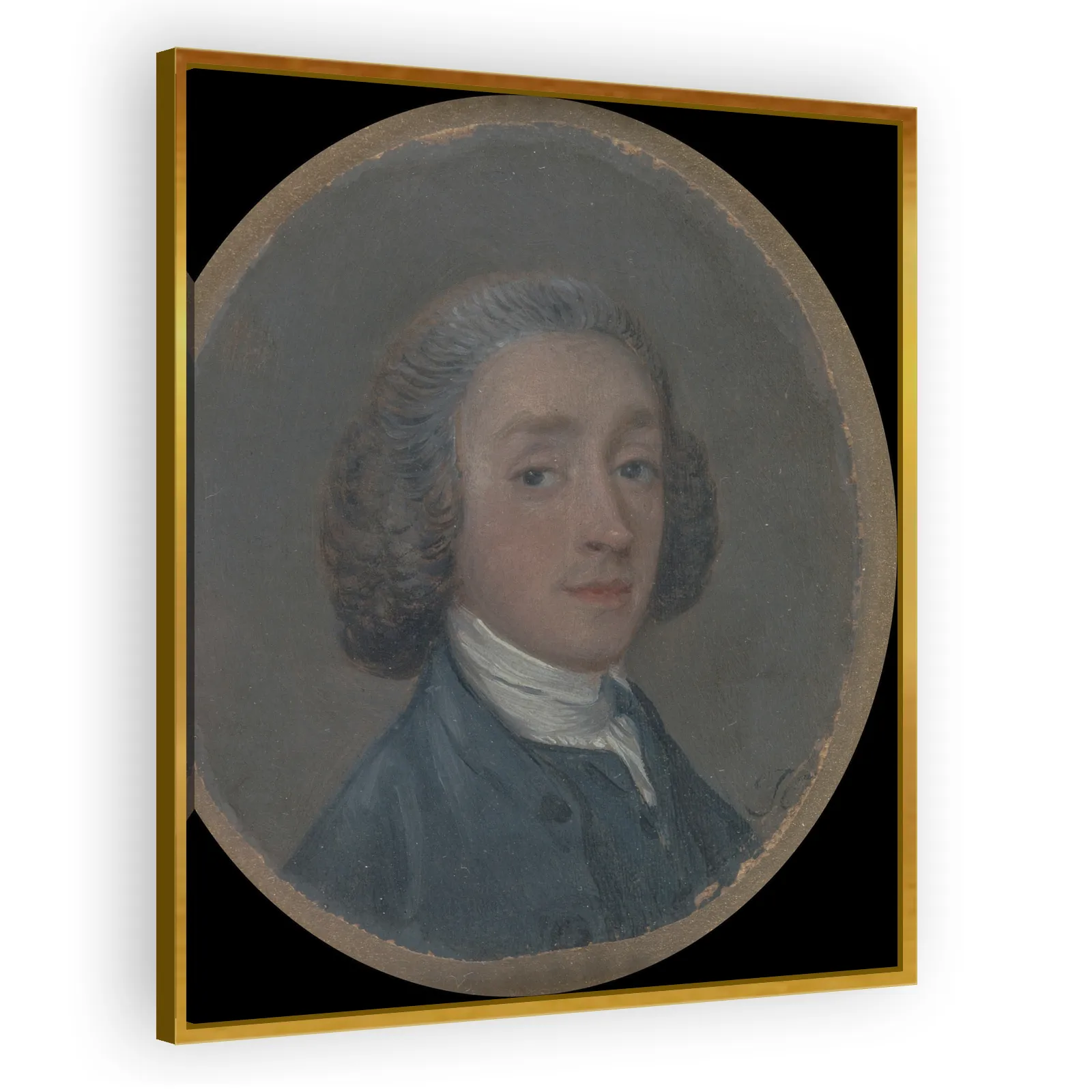 Portrait of a Young Man with Powdered Hair by Thomas Gainsborough - view 3 thumbnail