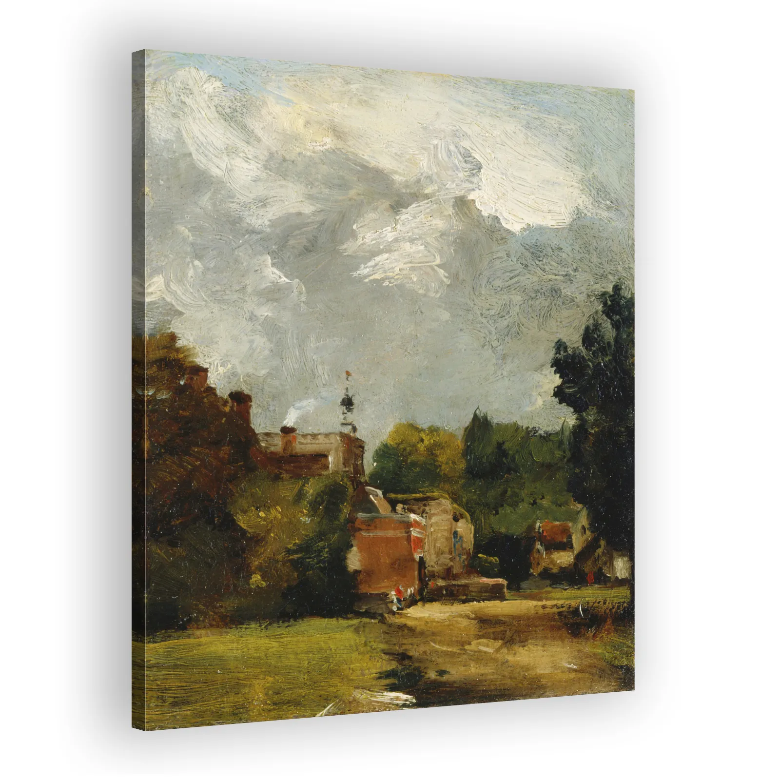 East Bergholt Church by John Constable - view 2 thumbnail