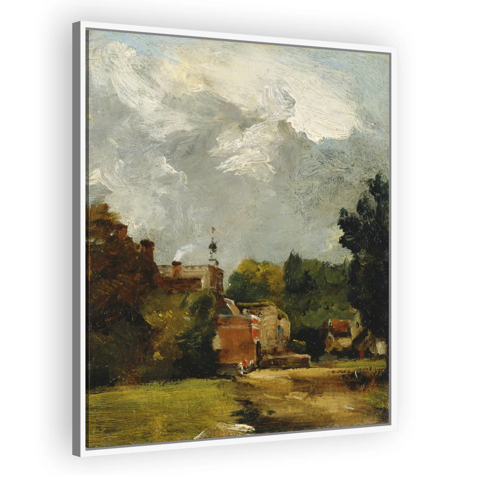 East Bergholt Church by John Constable - view 5 thumbnail