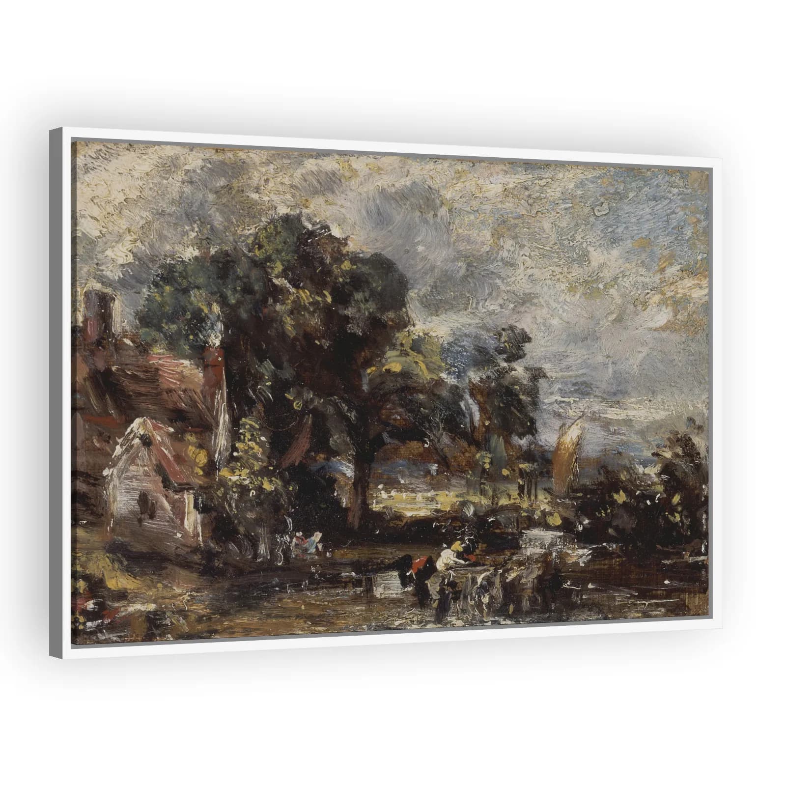 Sketch for The Haywain by John Constable - view 5 thumbnail