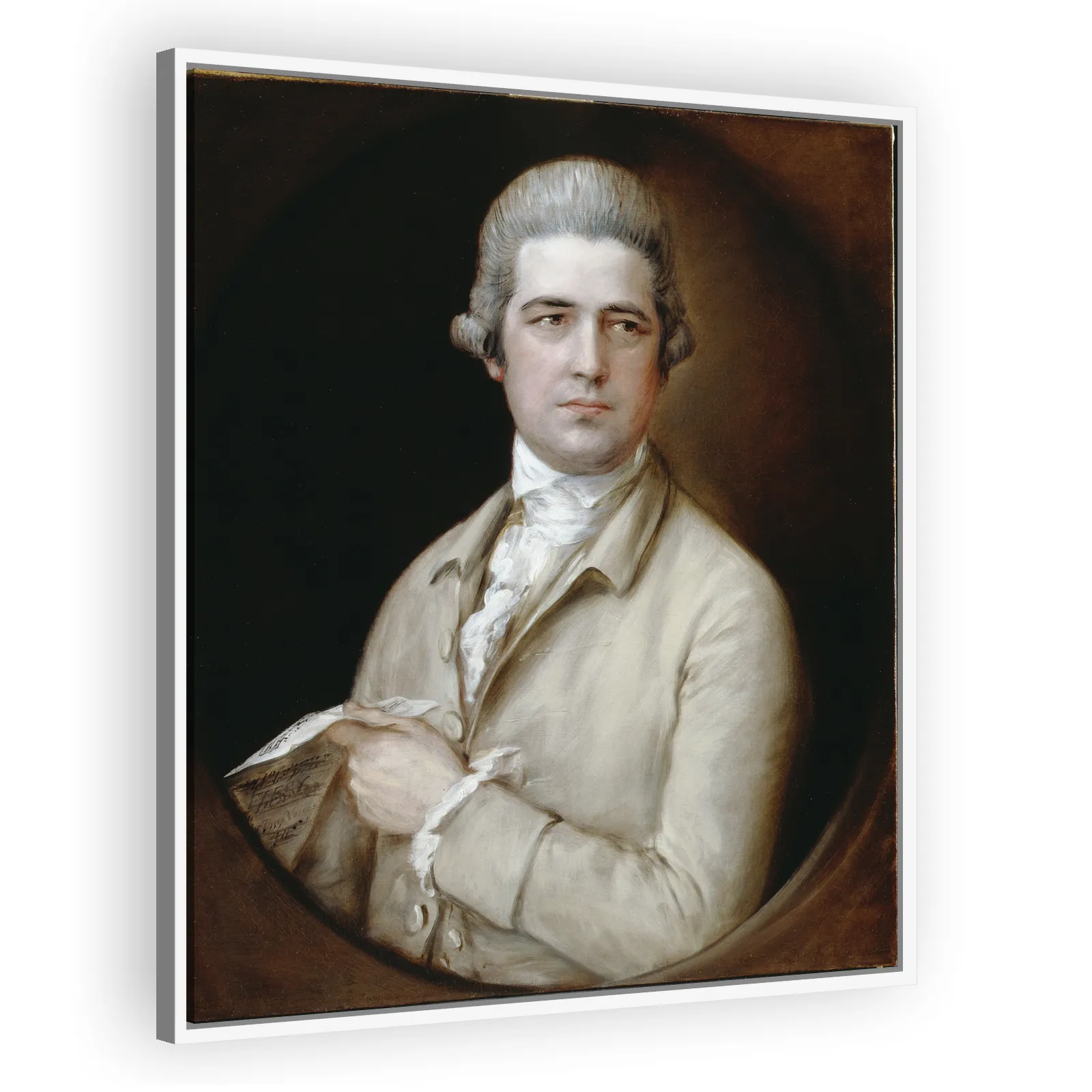 Thomas Linley the Elder by Thomas Gainsborough - view 5 thumbnail