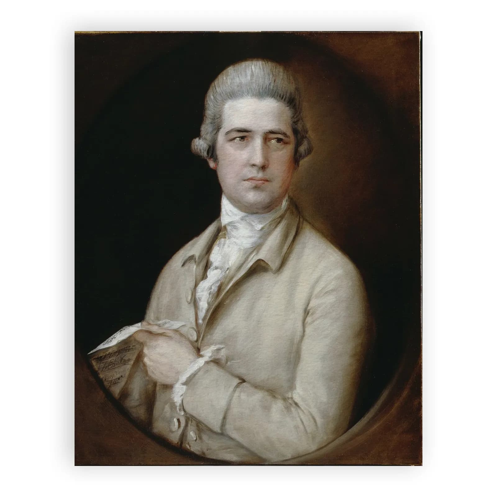 Thomas Linley the Elder by Thomas Gainsborough - view 6 thumbnail