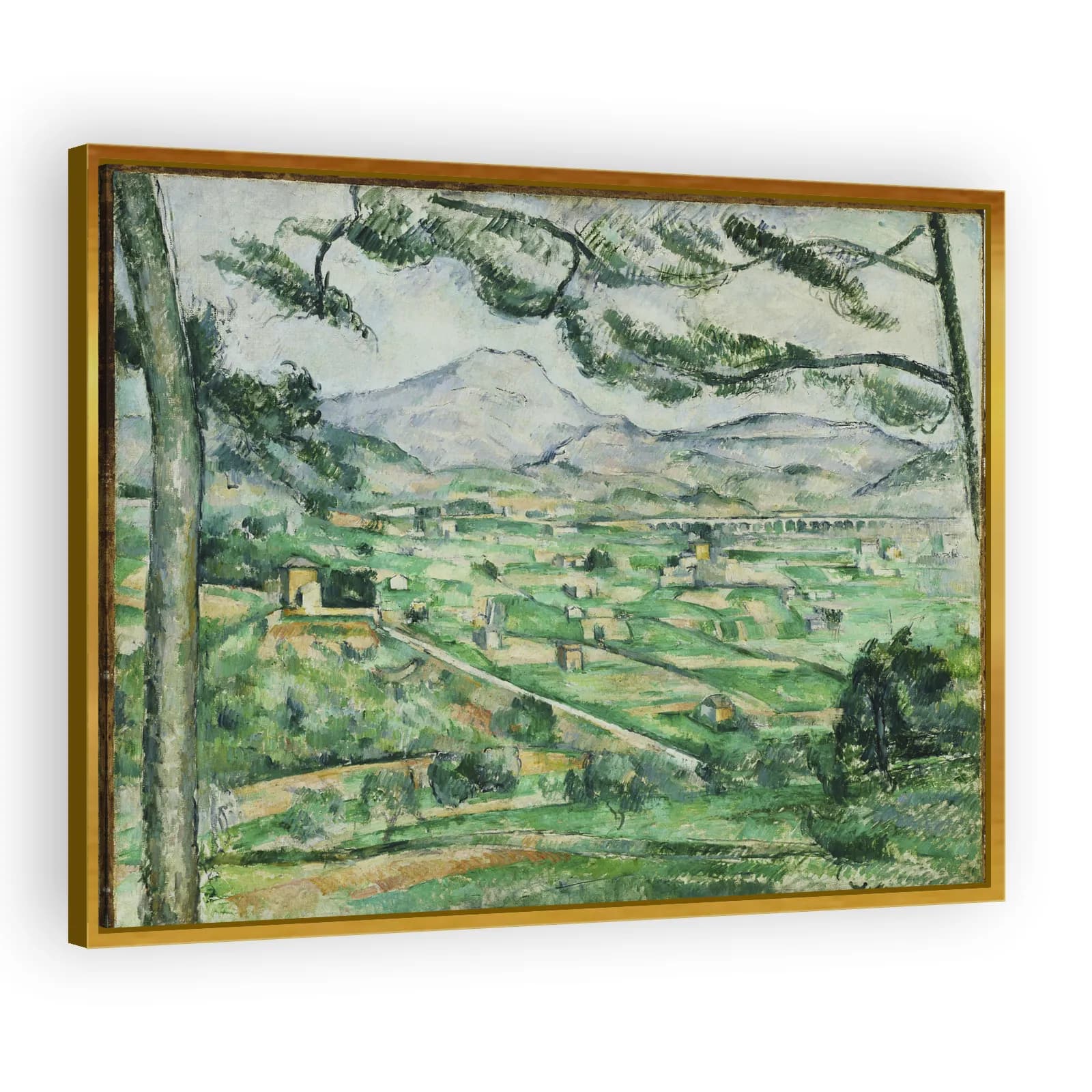 Mont Sainte-Victoire by Paul Cezanne - view 3 thumbnail