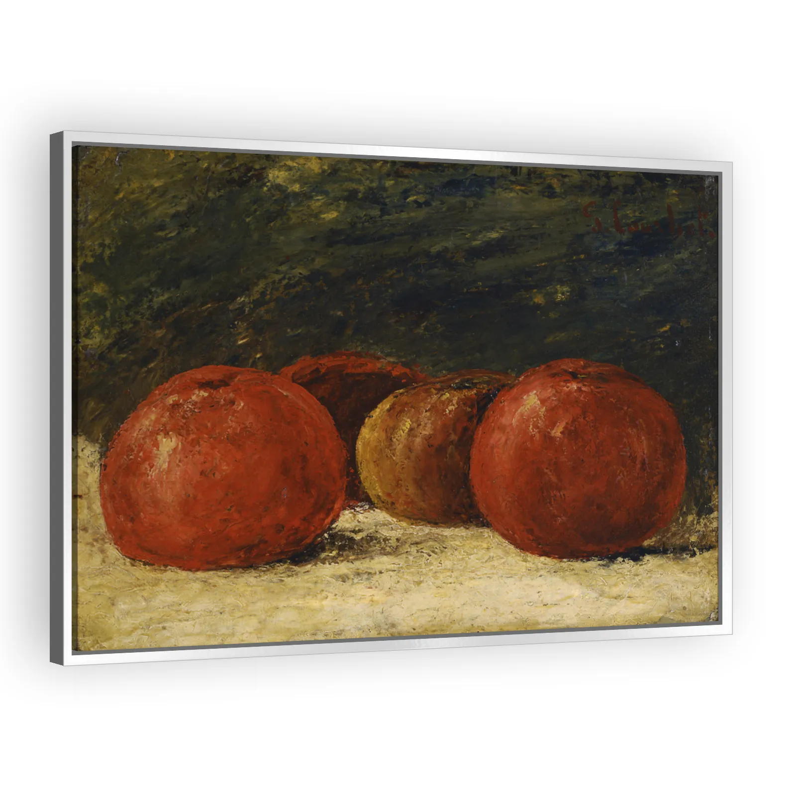 Apples by Gustave Courbet - view 4 thumbnail