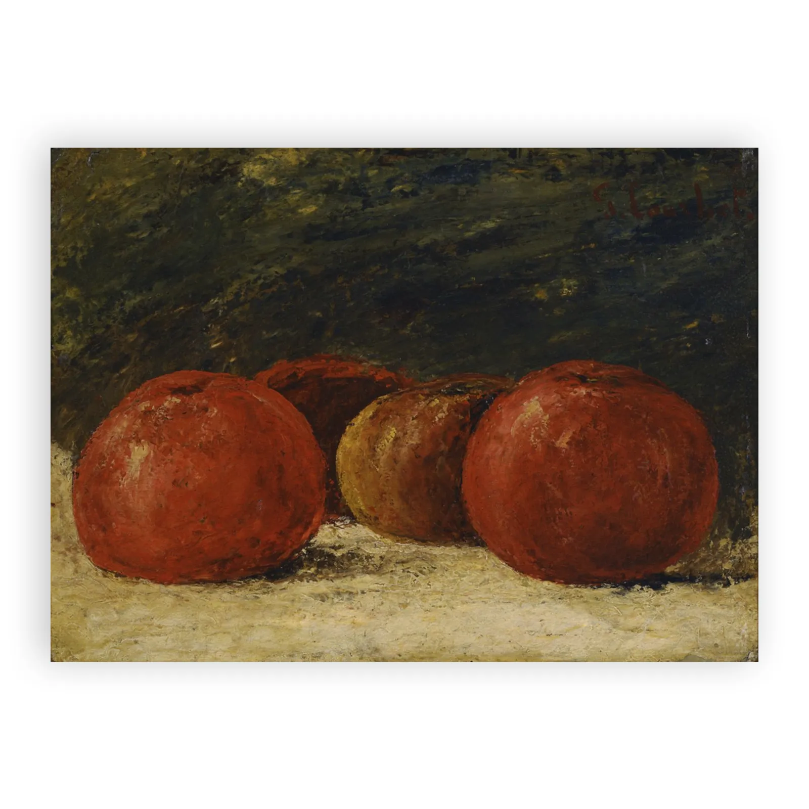 Apples by Gustave Courbet - view 6 thumbnail