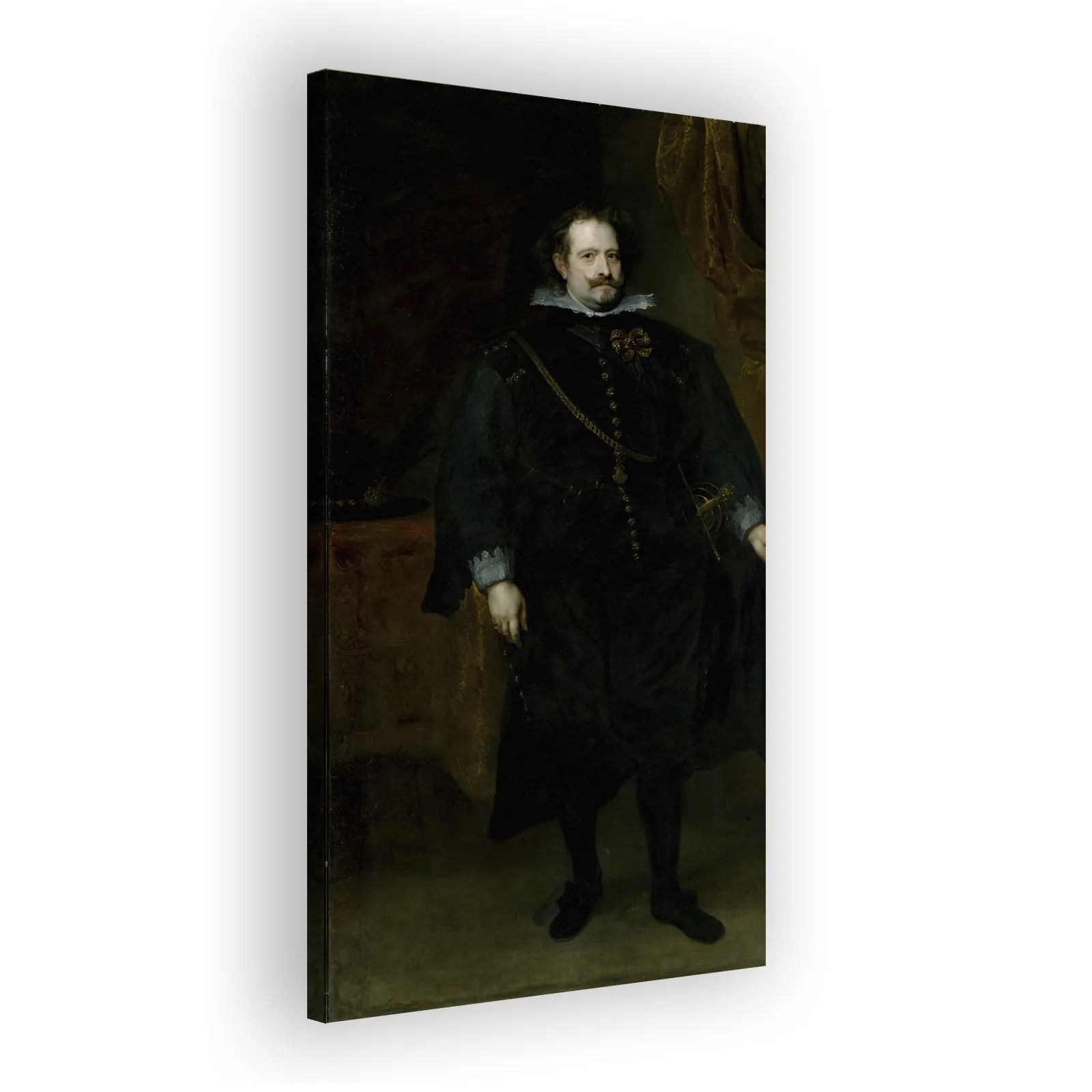 Diego Felipe de Guzmán, Marquis of Leganés by Anthony Van Dyck - view 2 thumbnail
