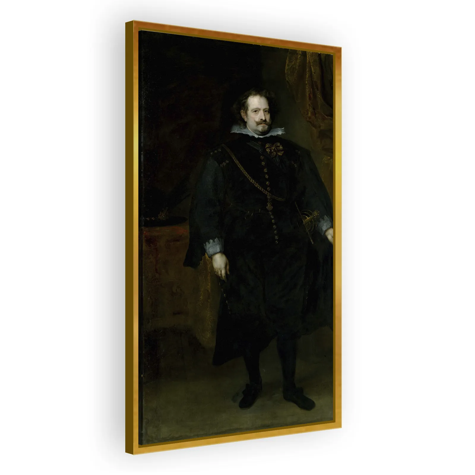 Diego Felipe de Guzmán, Marquis of Leganés by Anthony Van Dyck - view 3 thumbnail