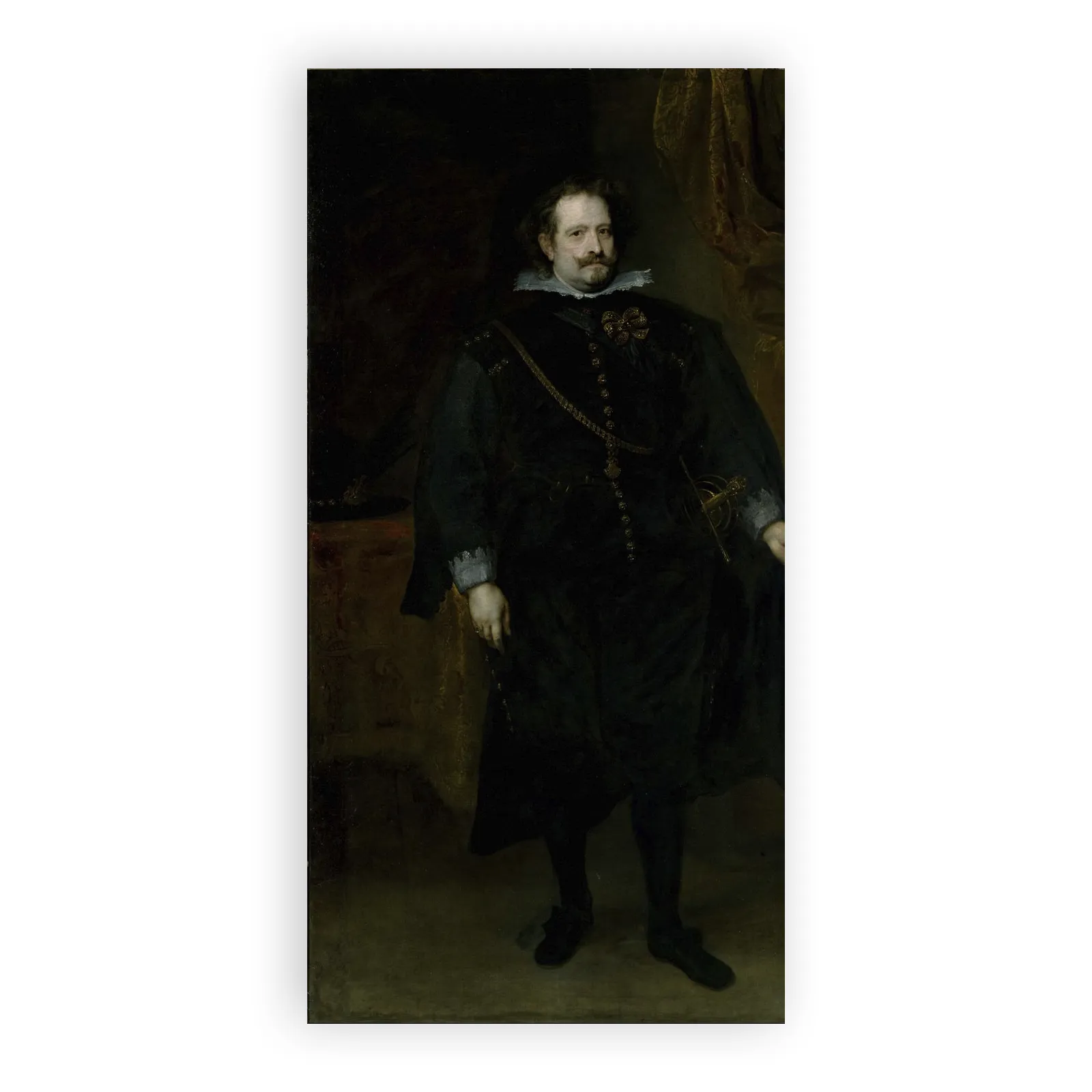Diego Felipe de Guzmán, Marquis of Leganés by Anthony Van Dyck - view 6 thumbnail