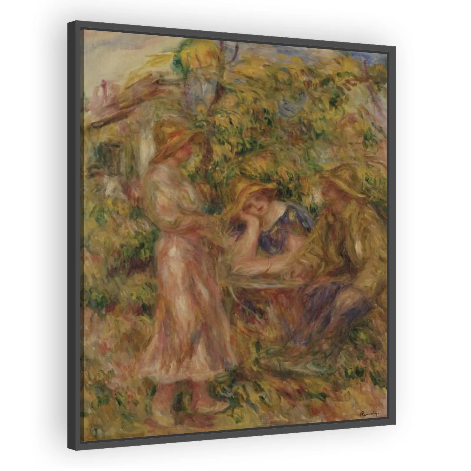 Three Figures in Landscape by Pierre Auguste Renoir