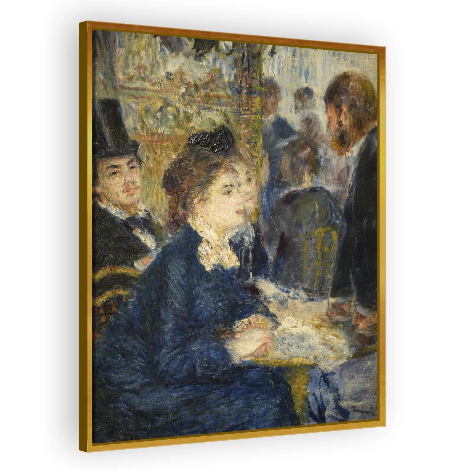 In the Café by Pierre Auguste Renoir - view 3 thumbnail