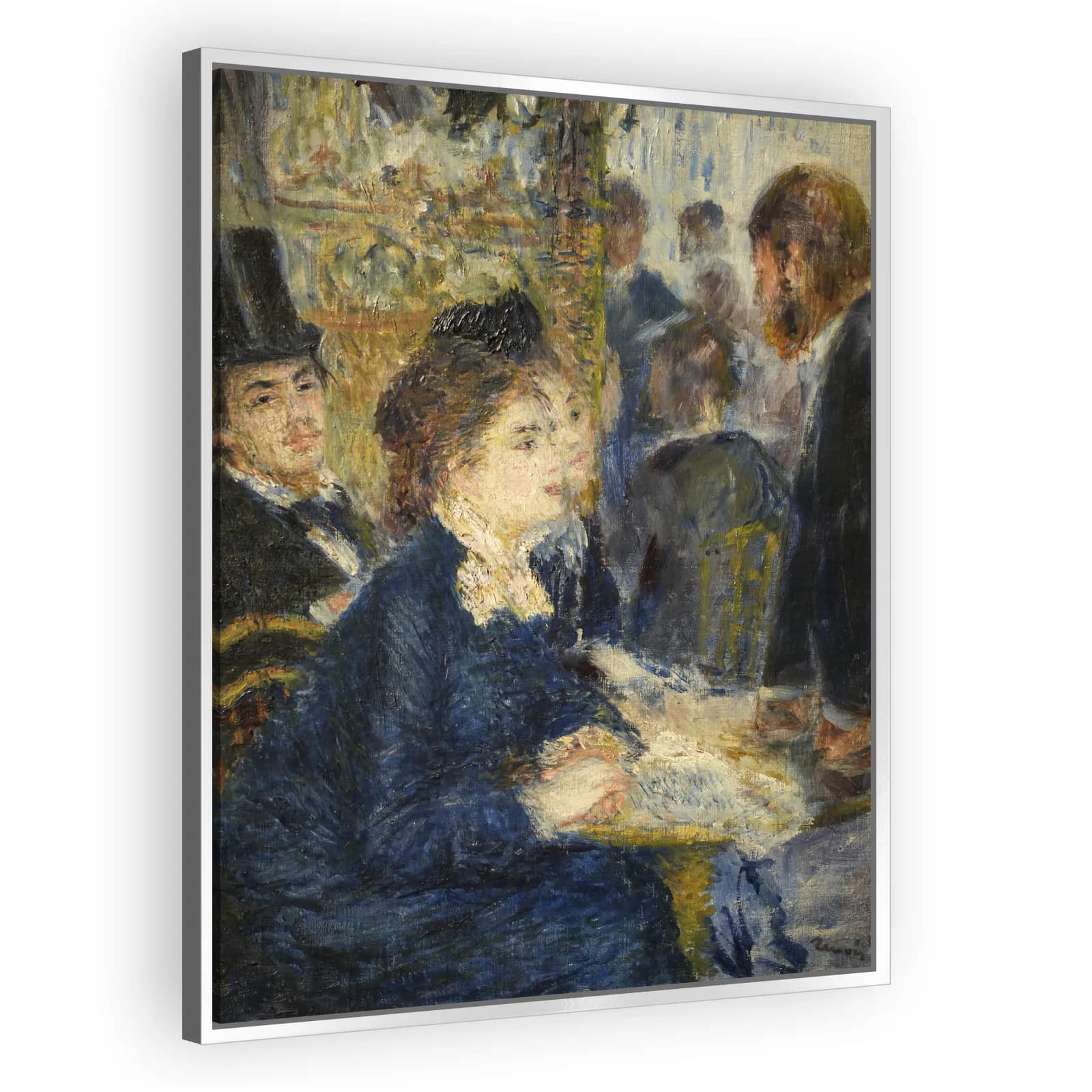 In the Café by Pierre Auguste Renoir - view 4 thumbnail