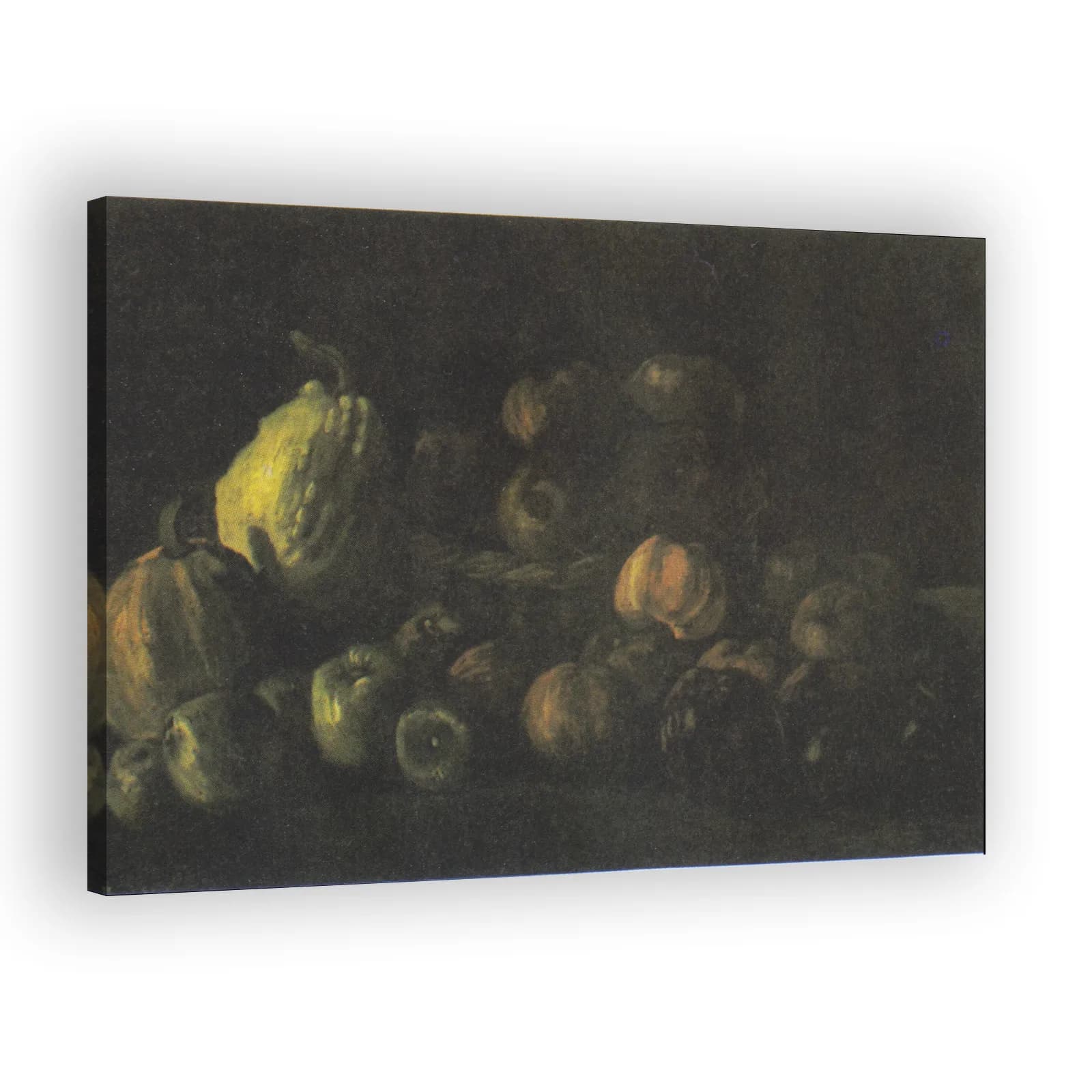 Still Life with a Basket of Apples and Two Pumpkins by Vincent Van Gogh - view 2 thumbnail