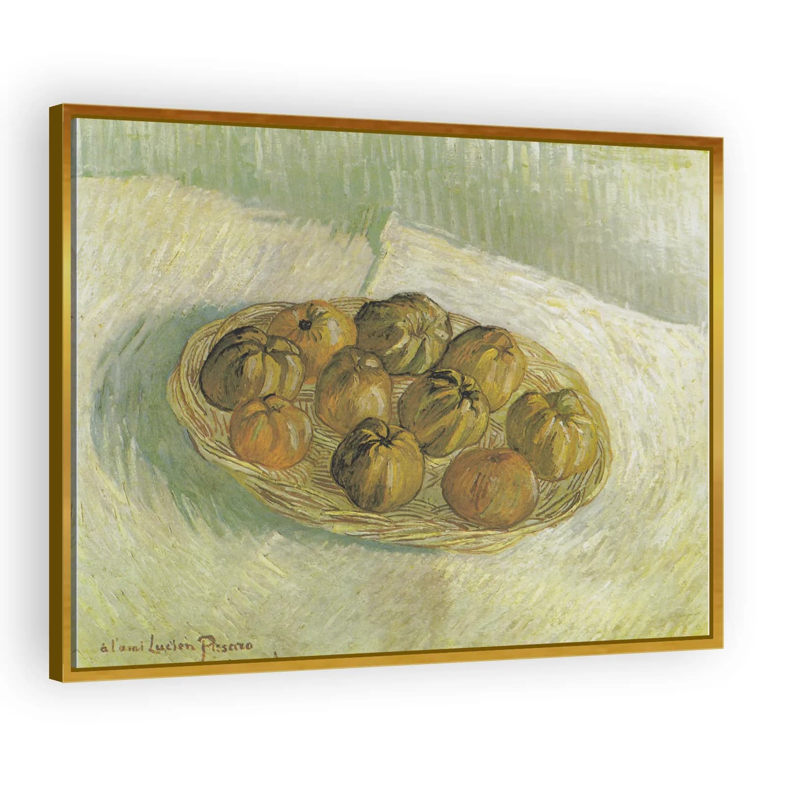 Still Life with Basket of Apples by Vincent Van Gogh - view 3 thumbnail