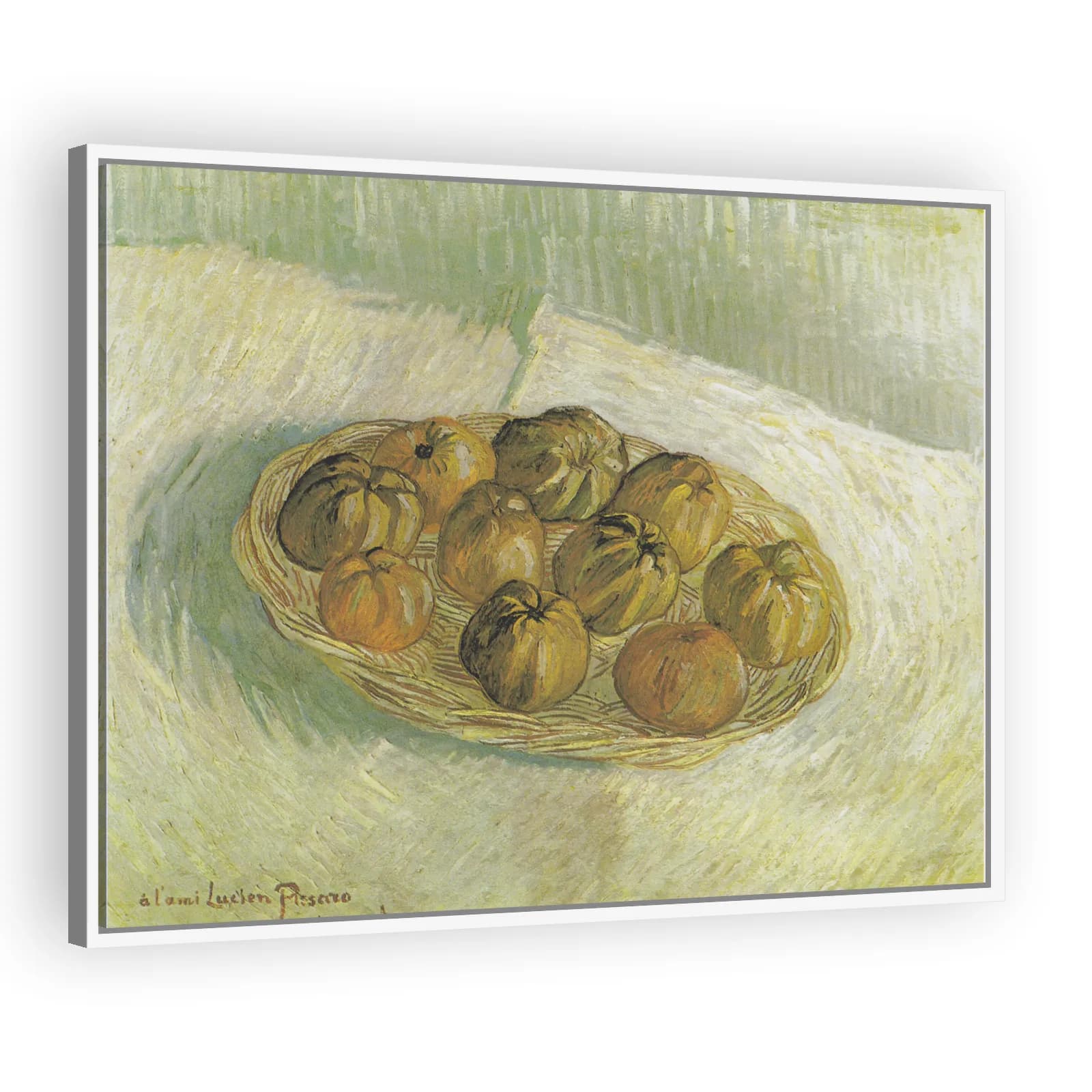 Still Life with Basket of Apples by Vincent Van Gogh - view 5 thumbnail