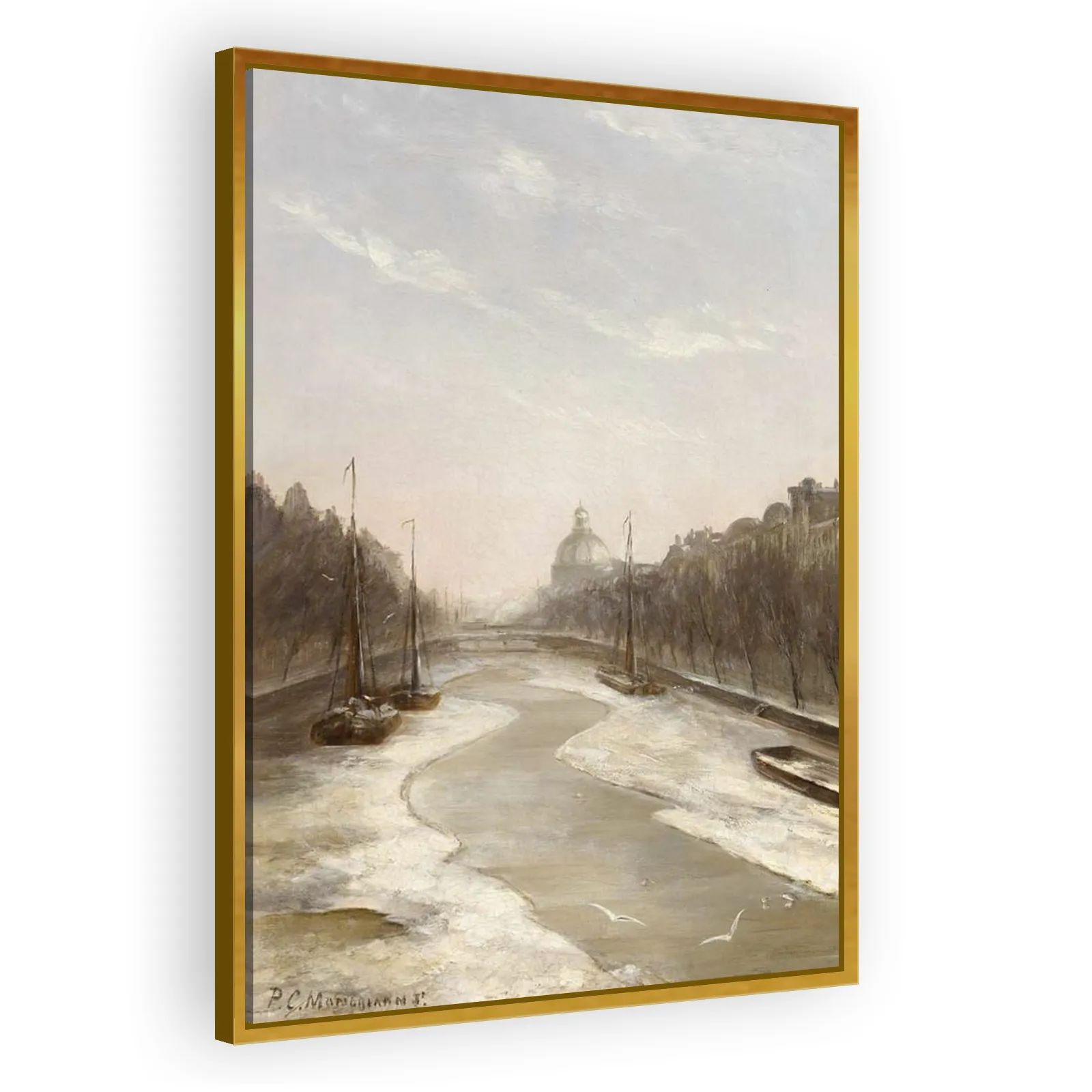 The Singel, Amsterdam by Piet Mondrian - view 3 thumbnail