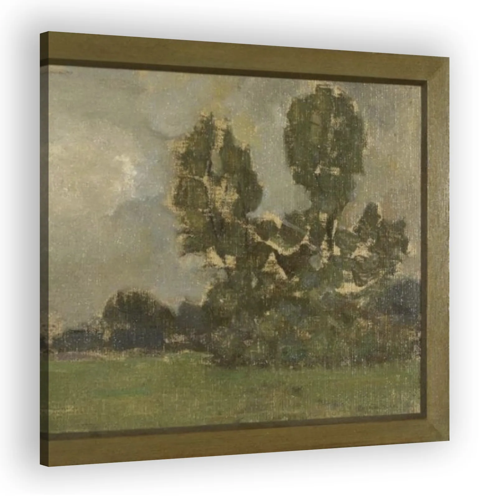 Field with Two Tree Silhouettes II by Piet Mondrian - view 2 thumbnail