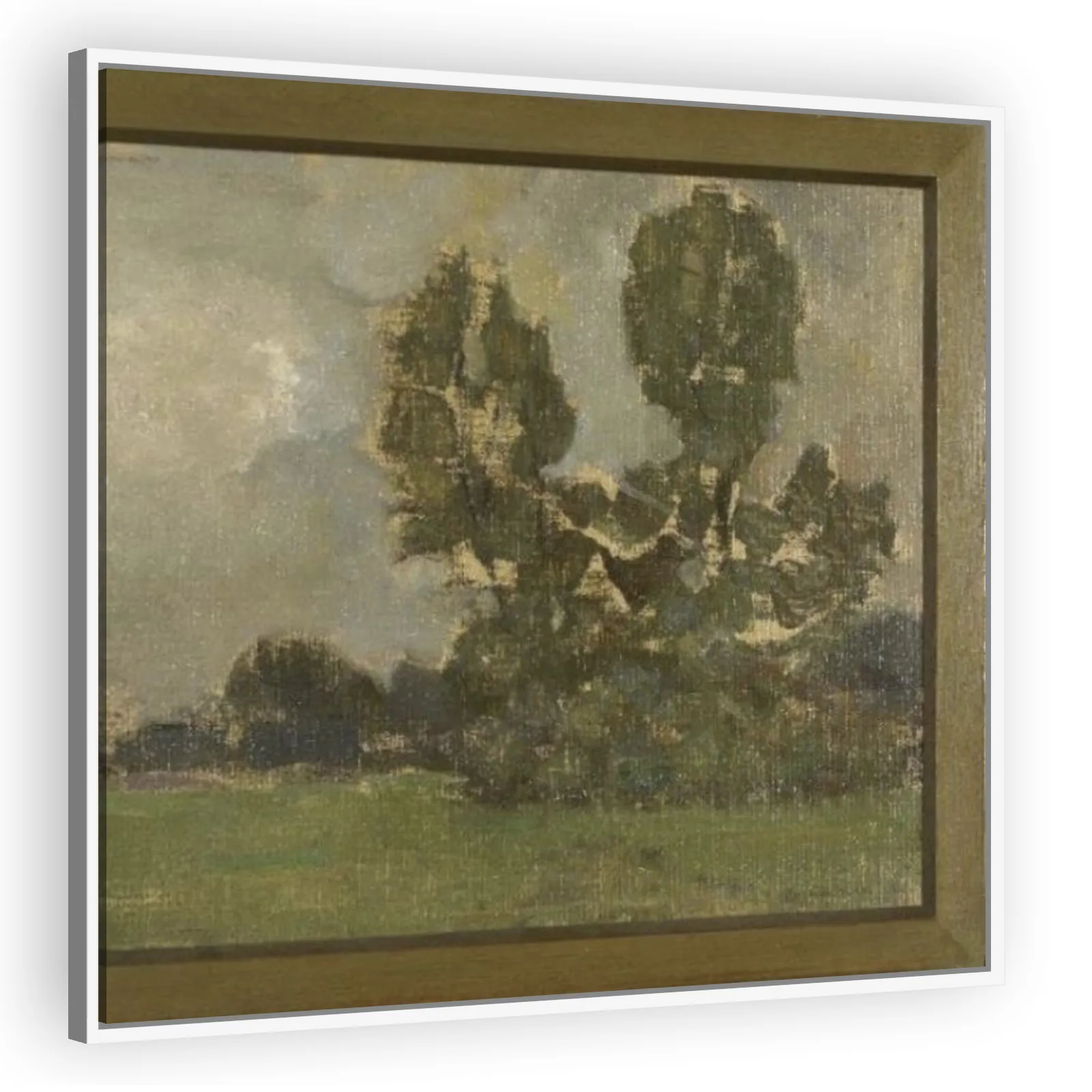 Field with Two Tree Silhouettes II by Piet Mondrian - view 5 thumbnail