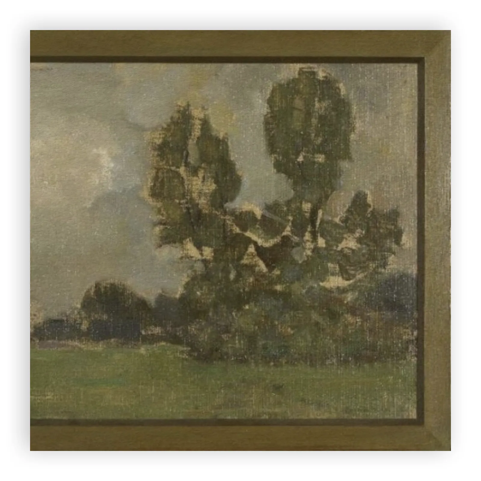 Field with Two Tree Silhouettes II by Piet Mondrian - view 6 thumbnail