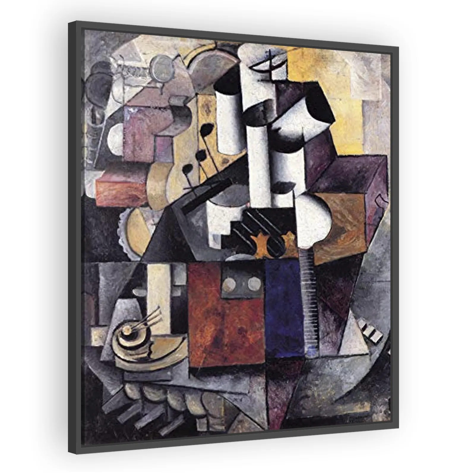 Lamp / Musical Instruments by Kazimir Malevich