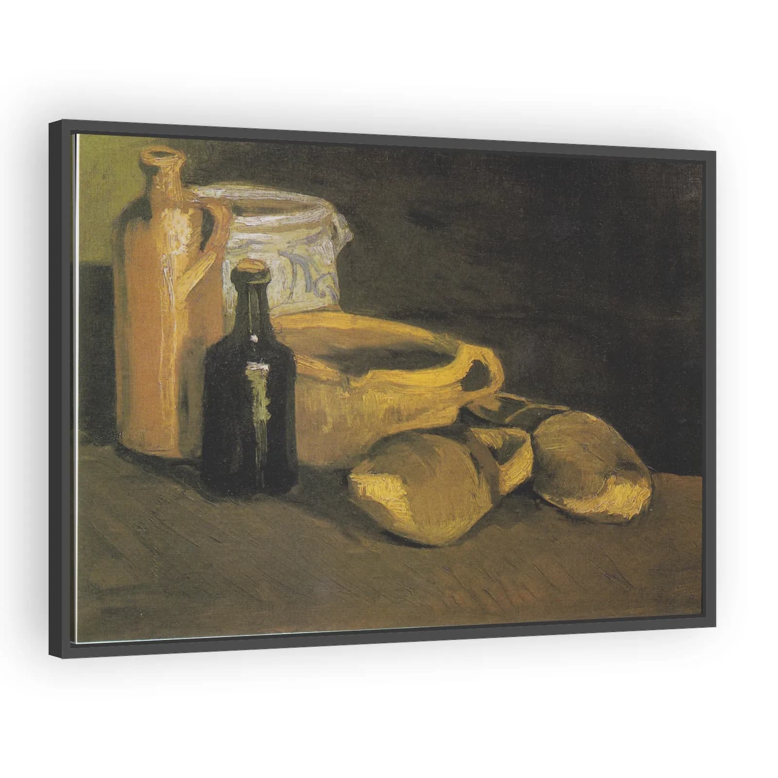 Still Life with Clogs and Pots by Vincent Van Gogh
