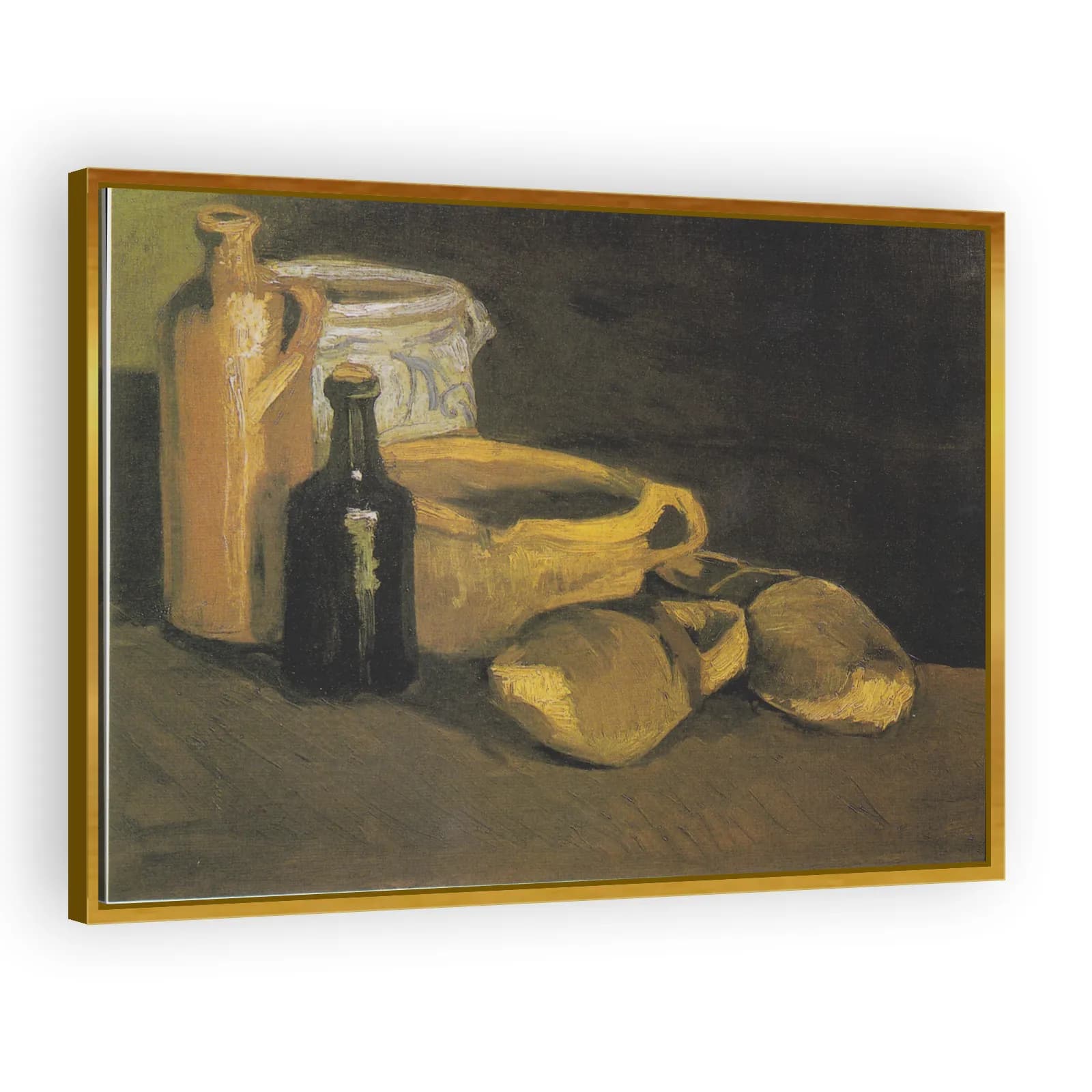 Still Life with Clogs and Pots by Vincent Van Gogh - view 3 thumbnail