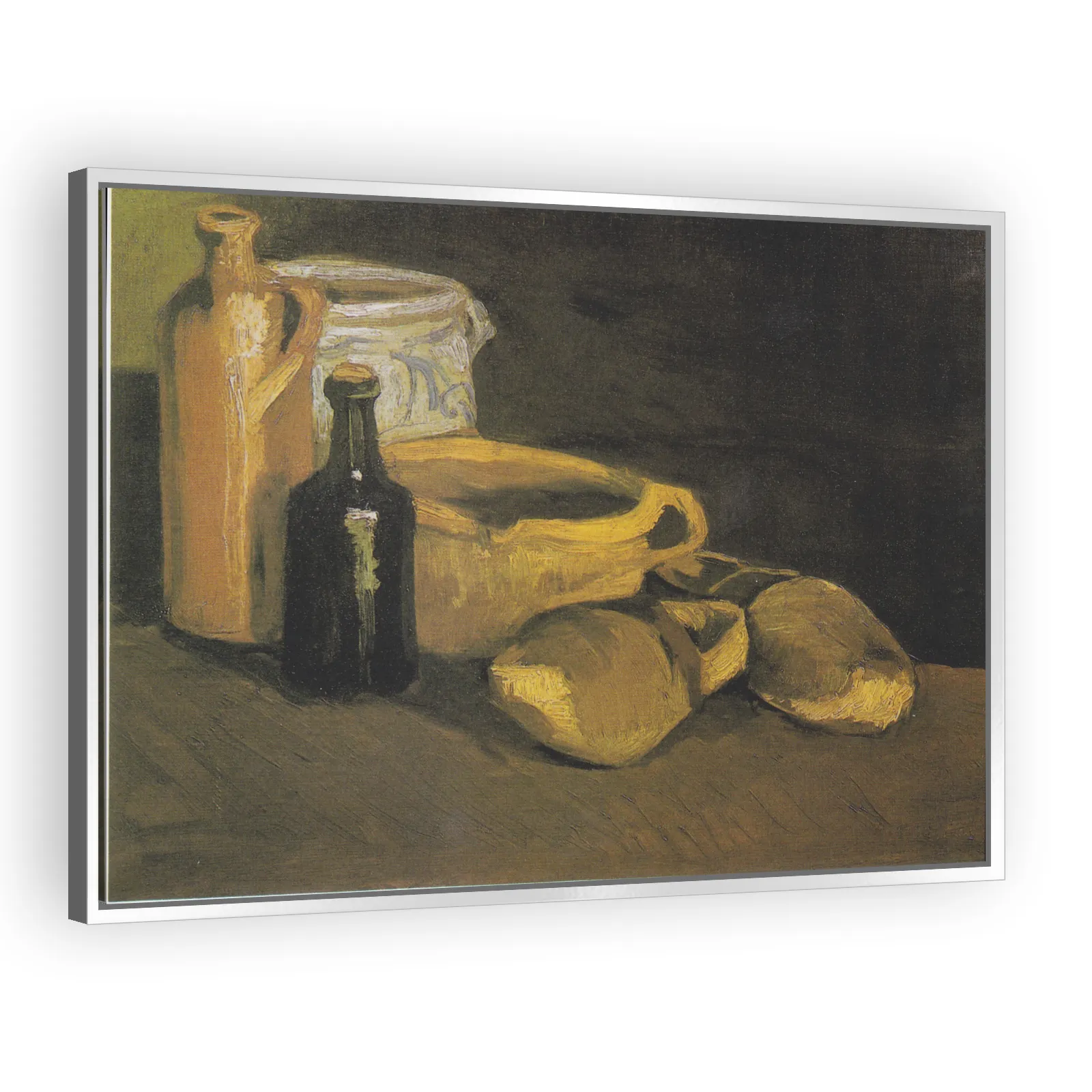 Still Life with Clogs and Pots by Vincent Van Gogh - view 4 thumbnail