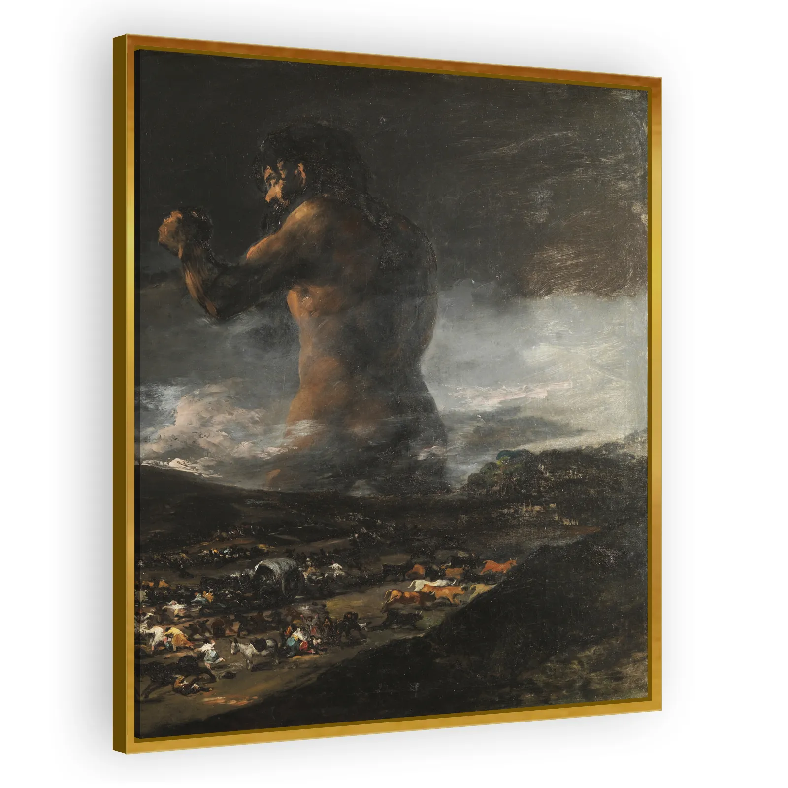 The Colossus by Francisco Goya - view 3 thumbnail