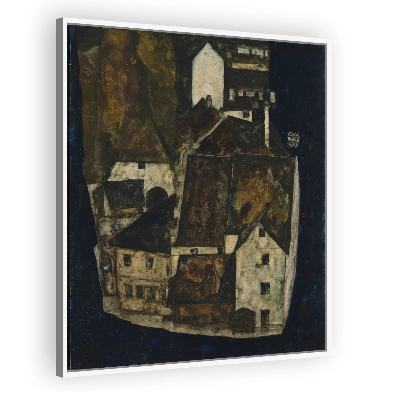 Dead City III (City on the Blue River III) by Egon Schiele - view 5 thumbnail