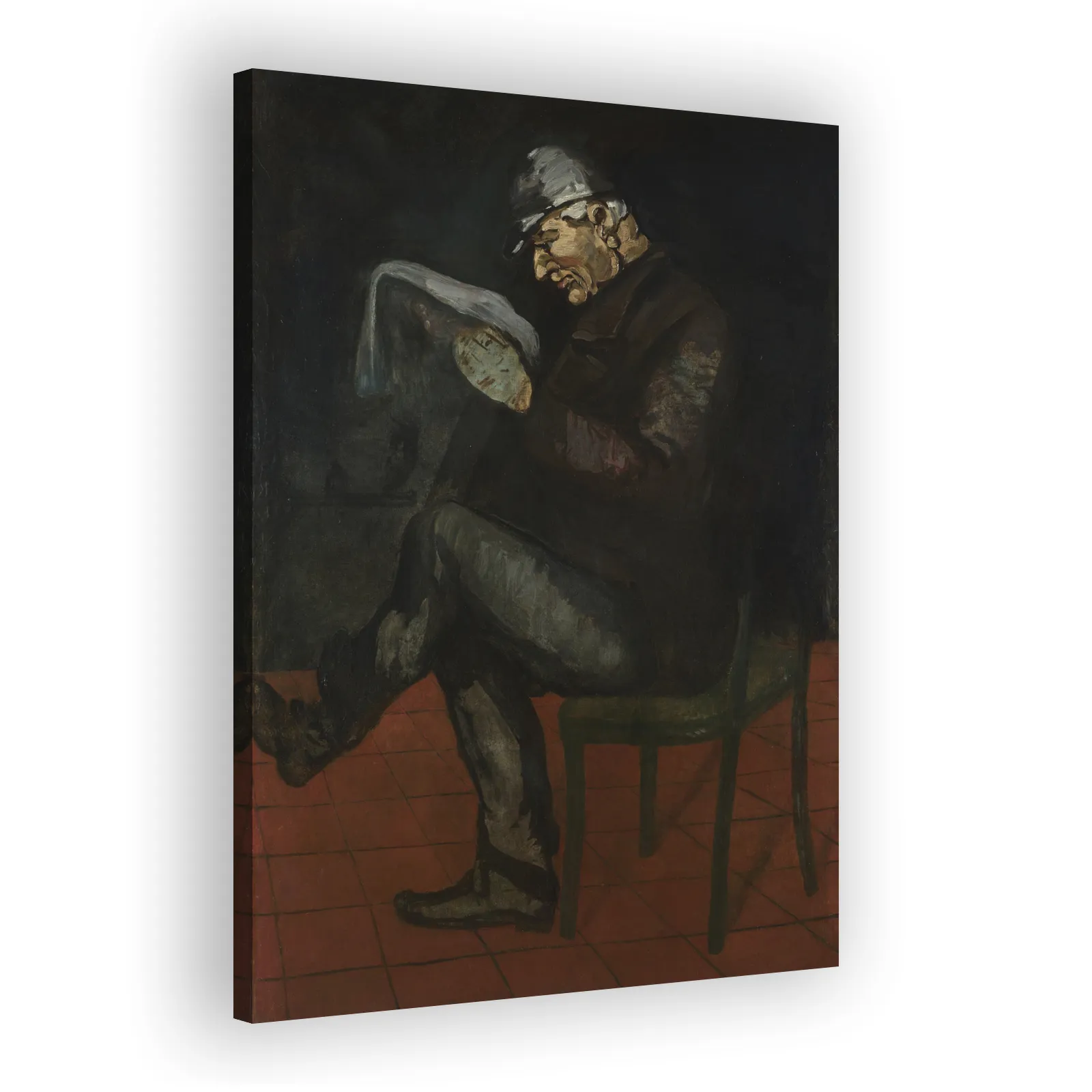 Louis-Auguste Cézanne, père de l'artiste (The Painter's Father) by Paul Cezanne - view 2 thumbnail