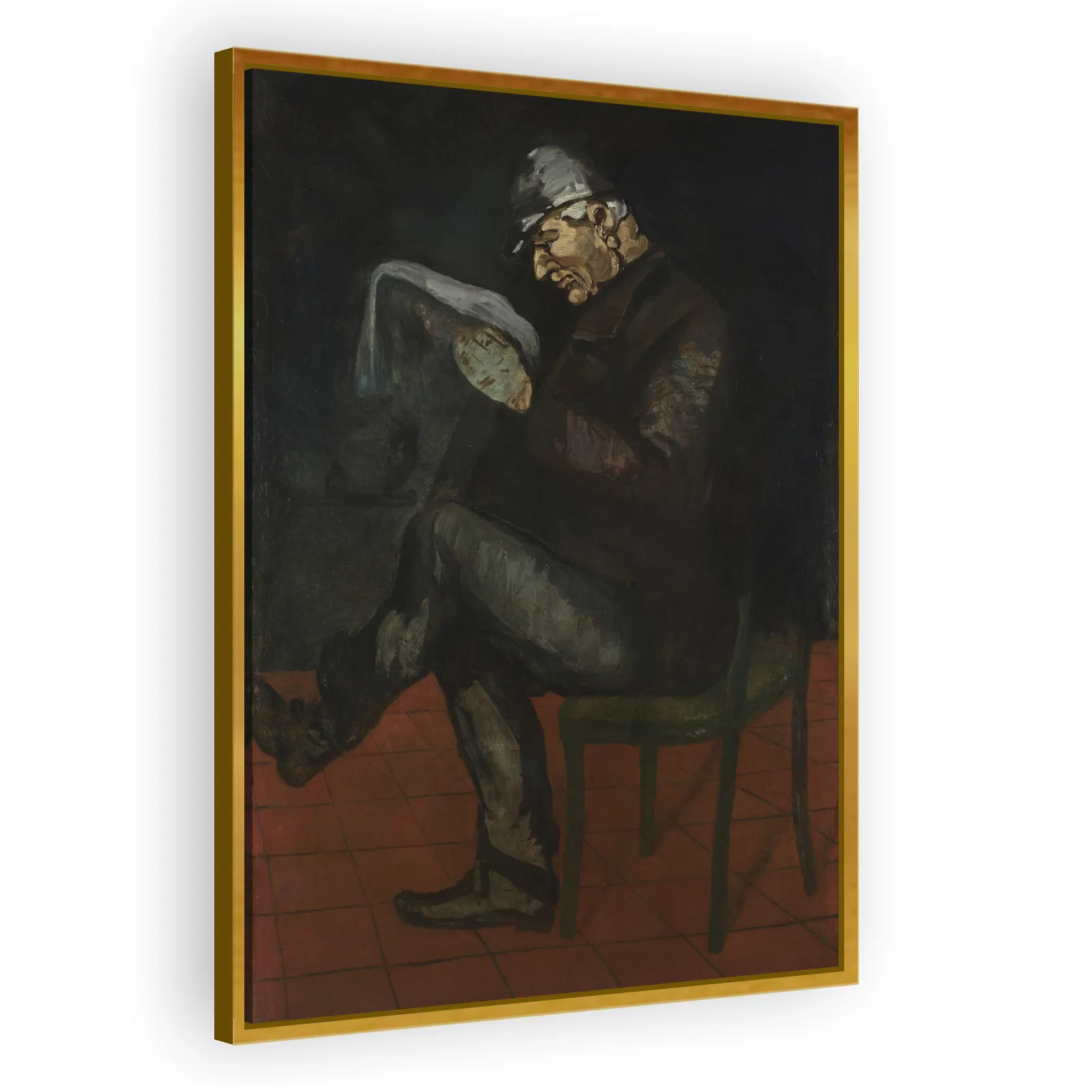 Louis-Auguste Cézanne, père de l'artiste (The Painter's Father) by Paul Cezanne - view 3 thumbnail