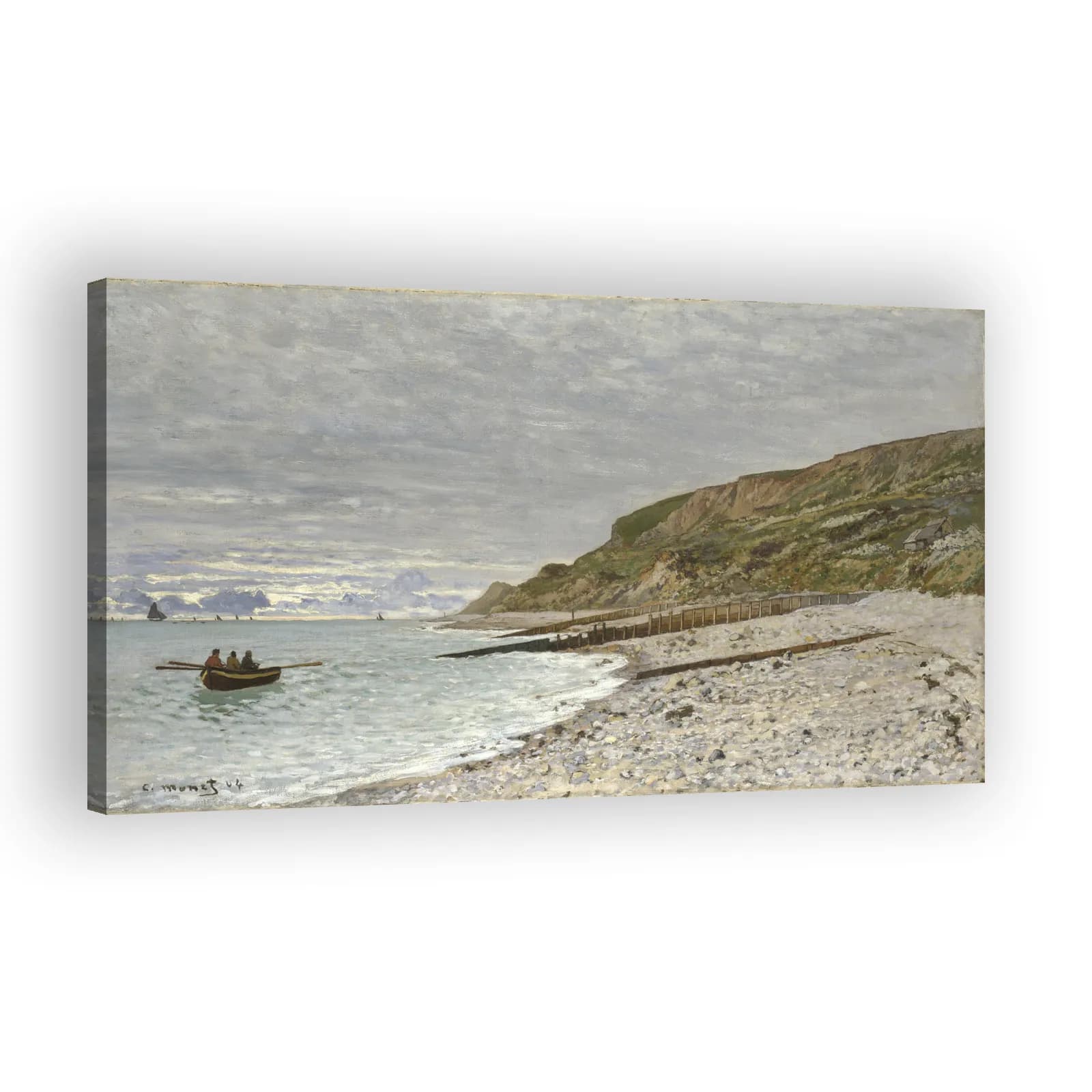 La Pointe de la Hève, Sainte-Adresse by Claude Monet - view 2 thumbnail