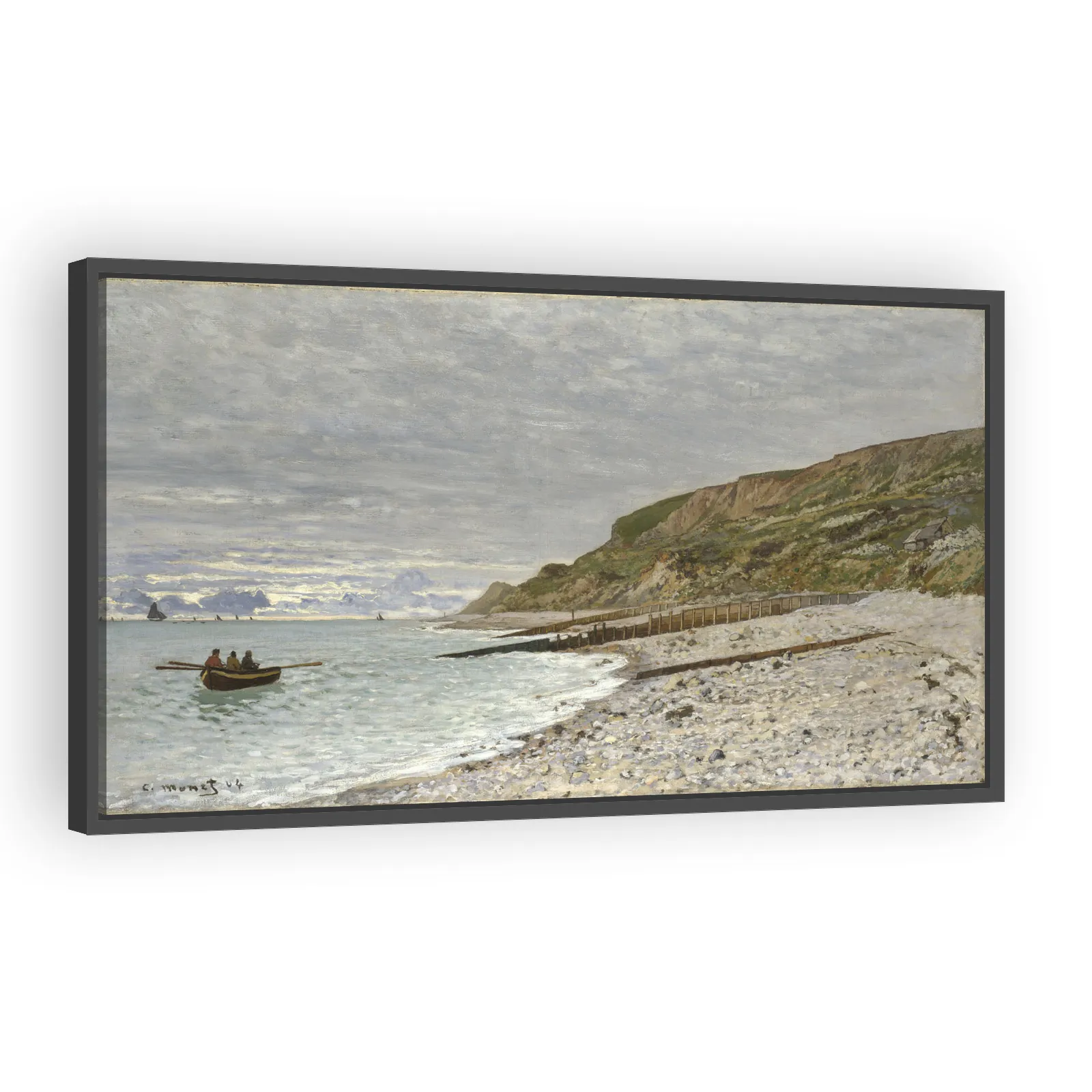 La Pointe de la Hève, Sainte-Adresse by Claude Monet