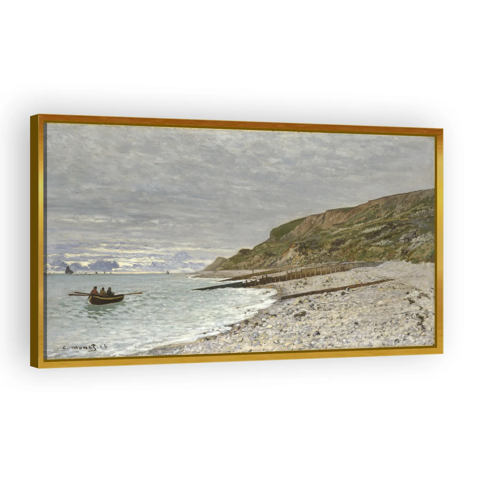 La Pointe de la Hève, Sainte-Adresse by Claude Monet - view 3 thumbnail