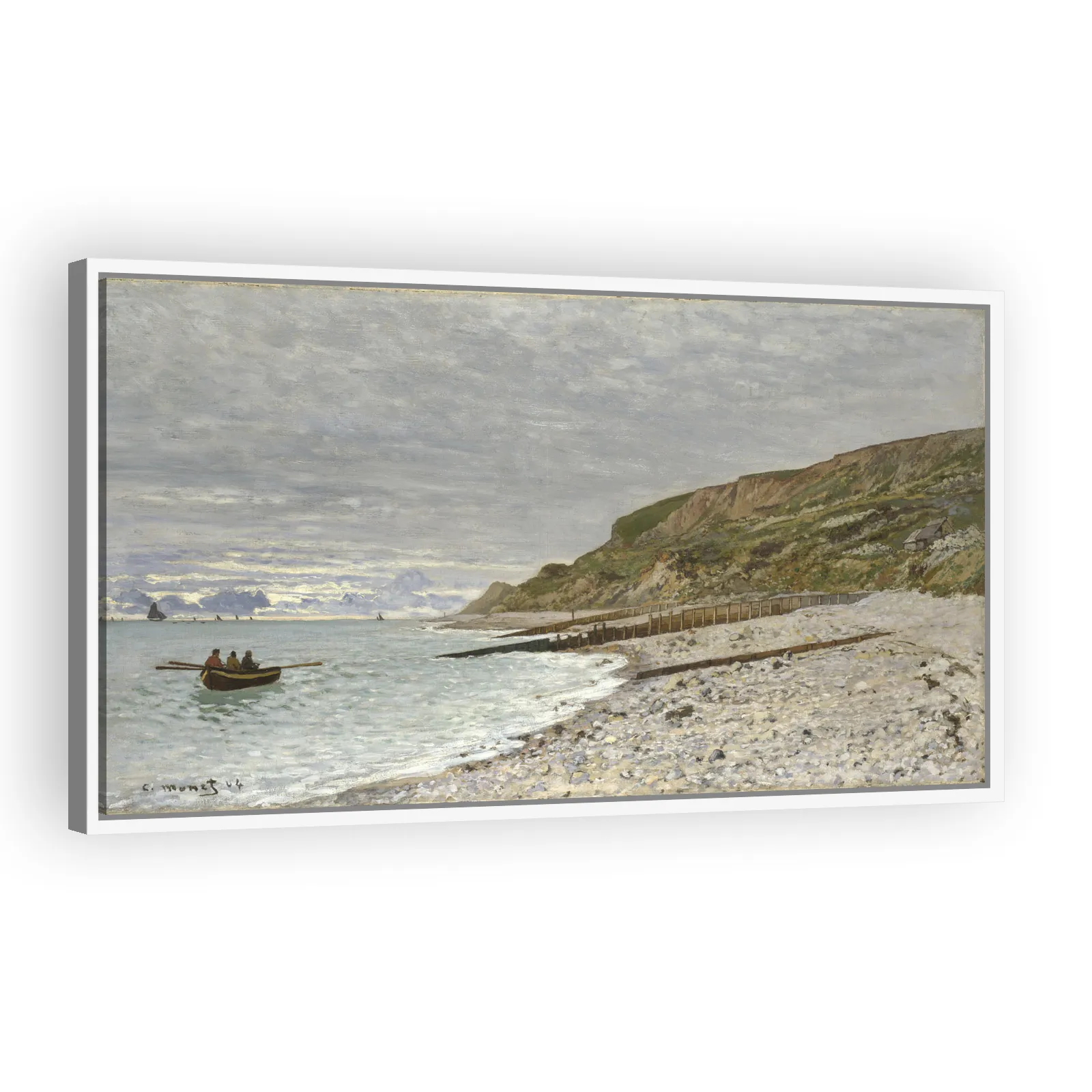 La Pointe de la Hève, Sainte-Adresse by Claude Monet - view 5 thumbnail
