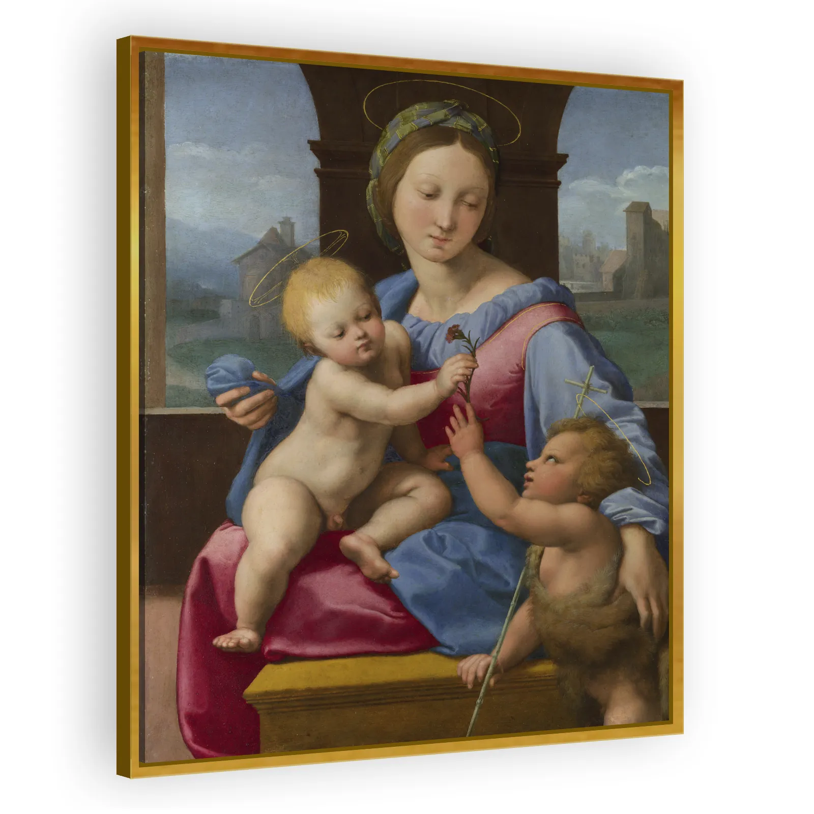 The Garvagh Madonna by Raphael - view 3 thumbnail