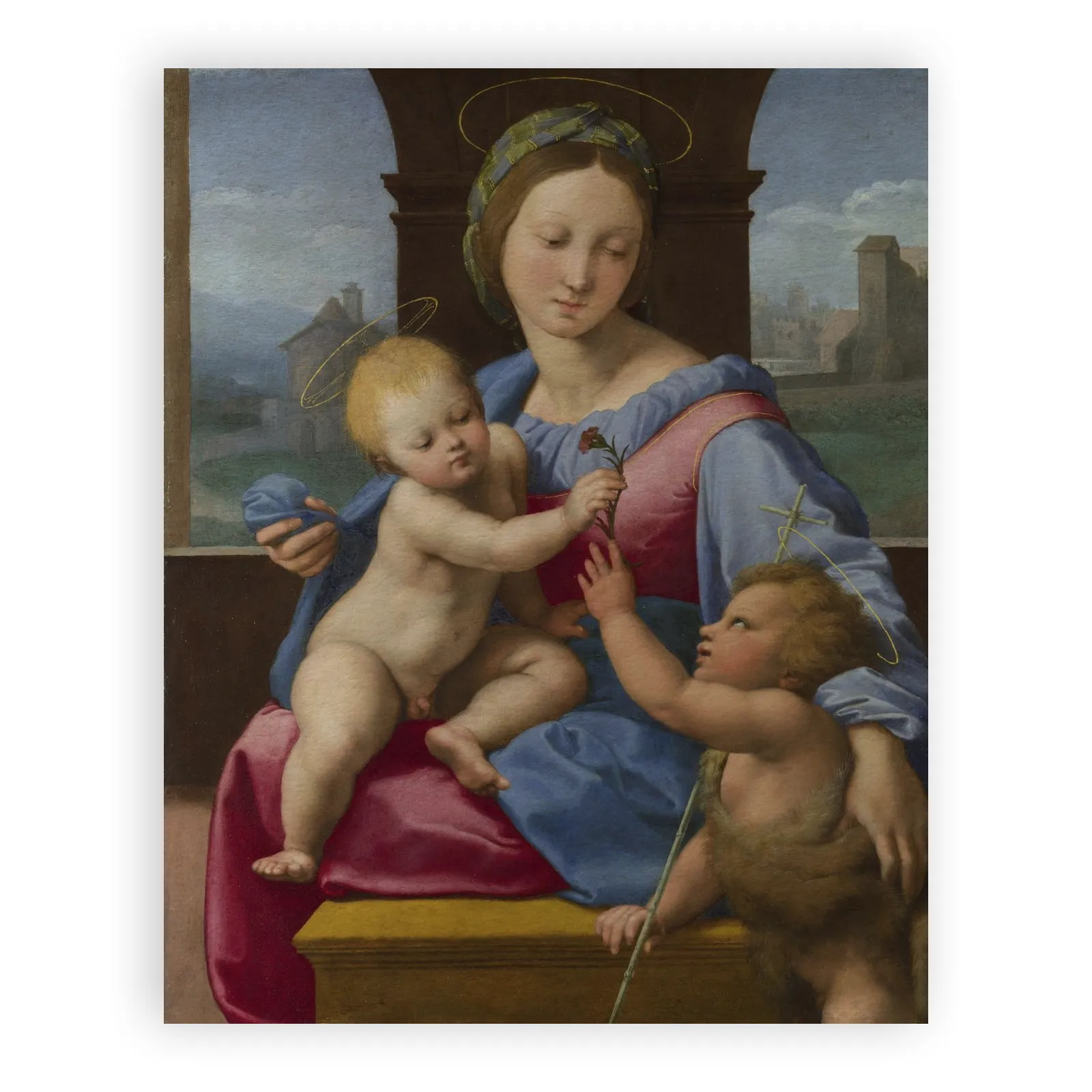 The Garvagh Madonna by Raphael - view 6 thumbnail