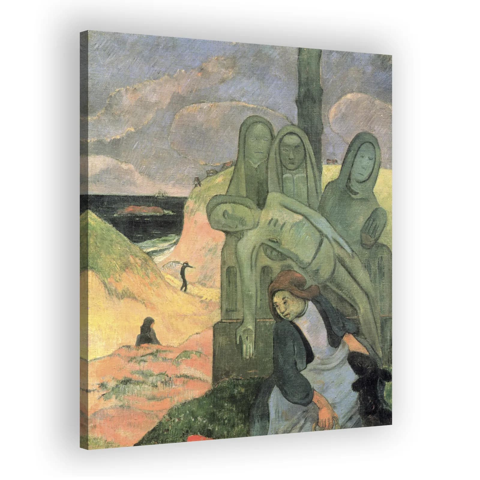 The Green Christ by Paul Gauguin - view 2 thumbnail