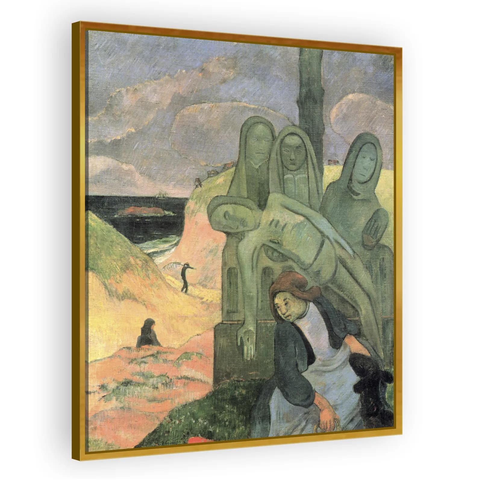 The Green Christ by Paul Gauguin - view 3 thumbnail