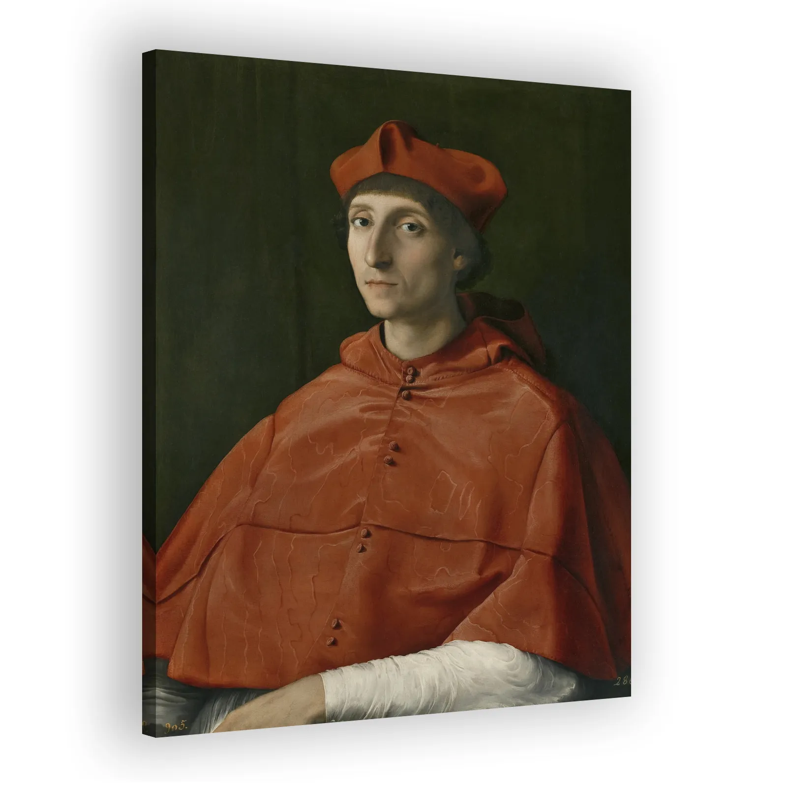 Portrait of a Cardinal by Raphael - view 2 thumbnail