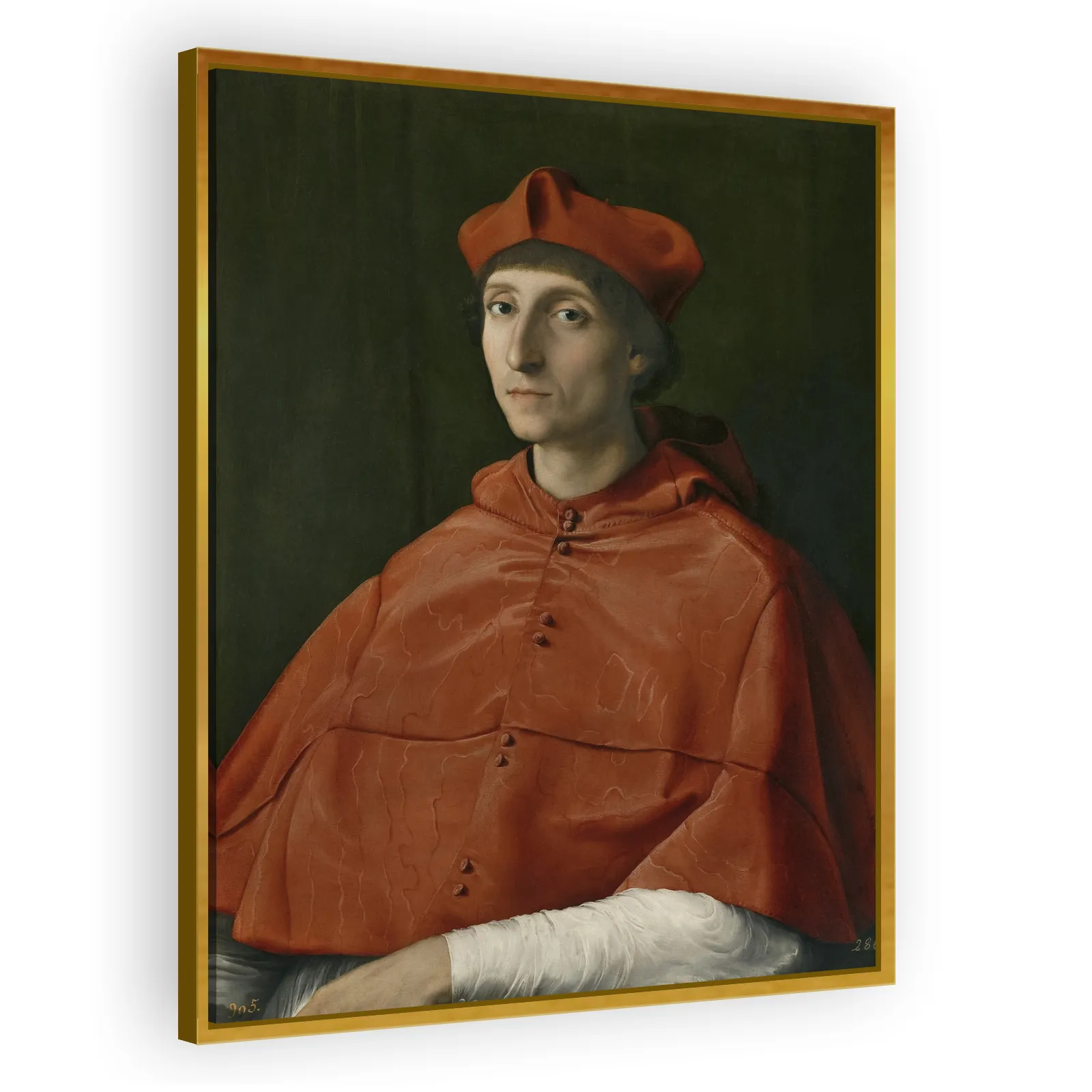 Portrait of a Cardinal by Raphael - view 3 thumbnail